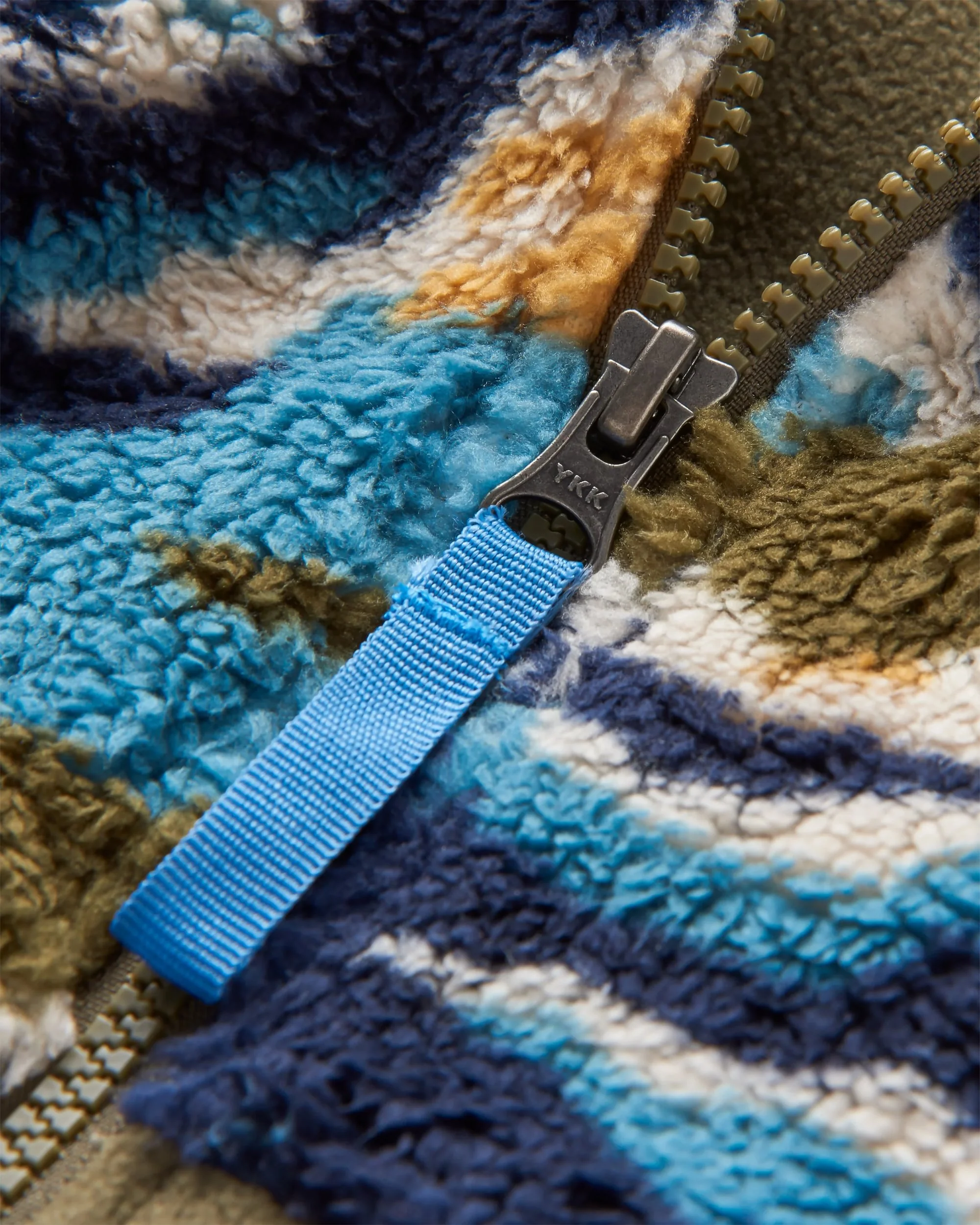Nestling Polar-Lined Sherpa Fleece - Mount Scenic Khaki - Image 8