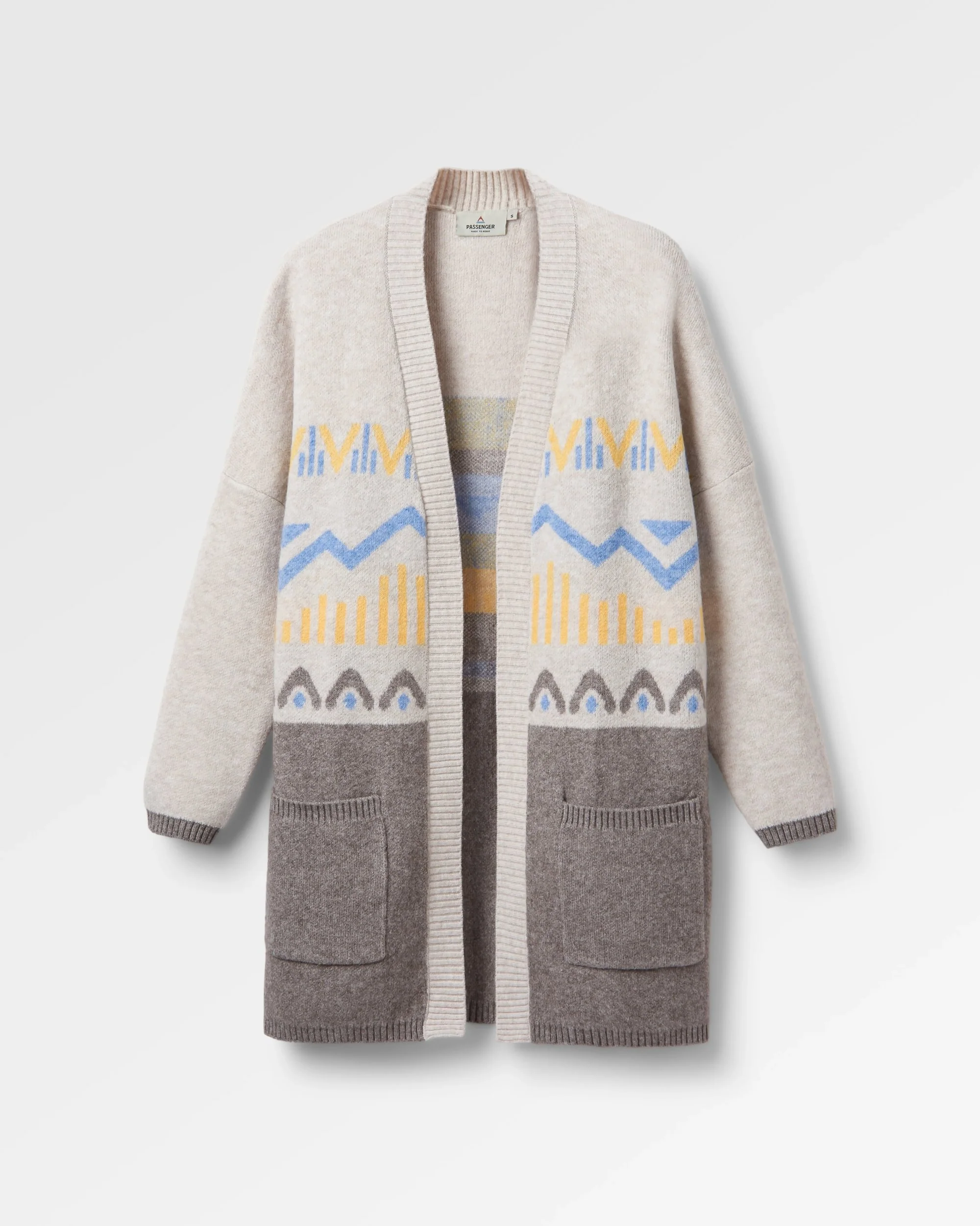 Nettle Knitted Cardigan - Birch - Image 2