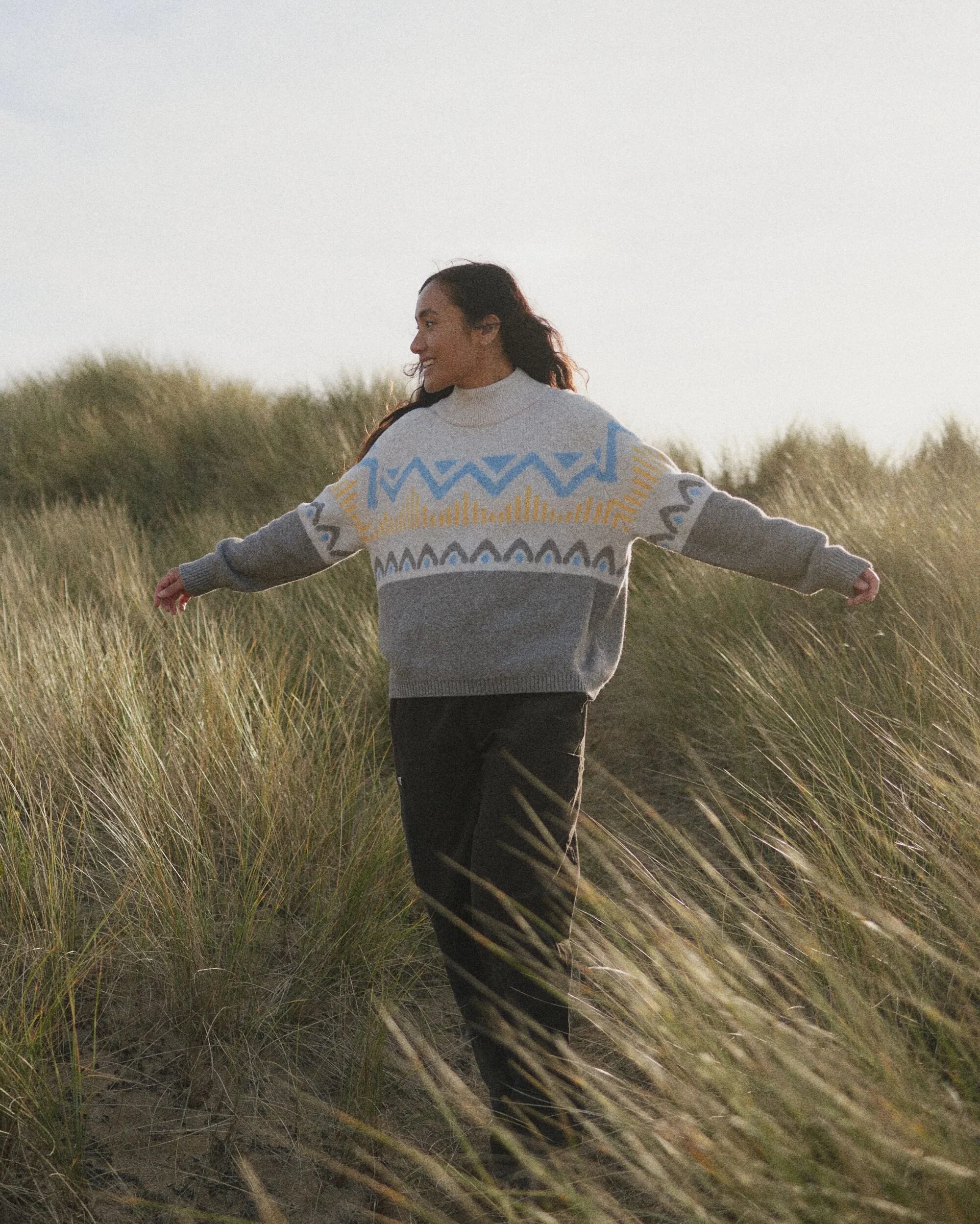 Nettle Knitted Jumper - Birch - Image 5