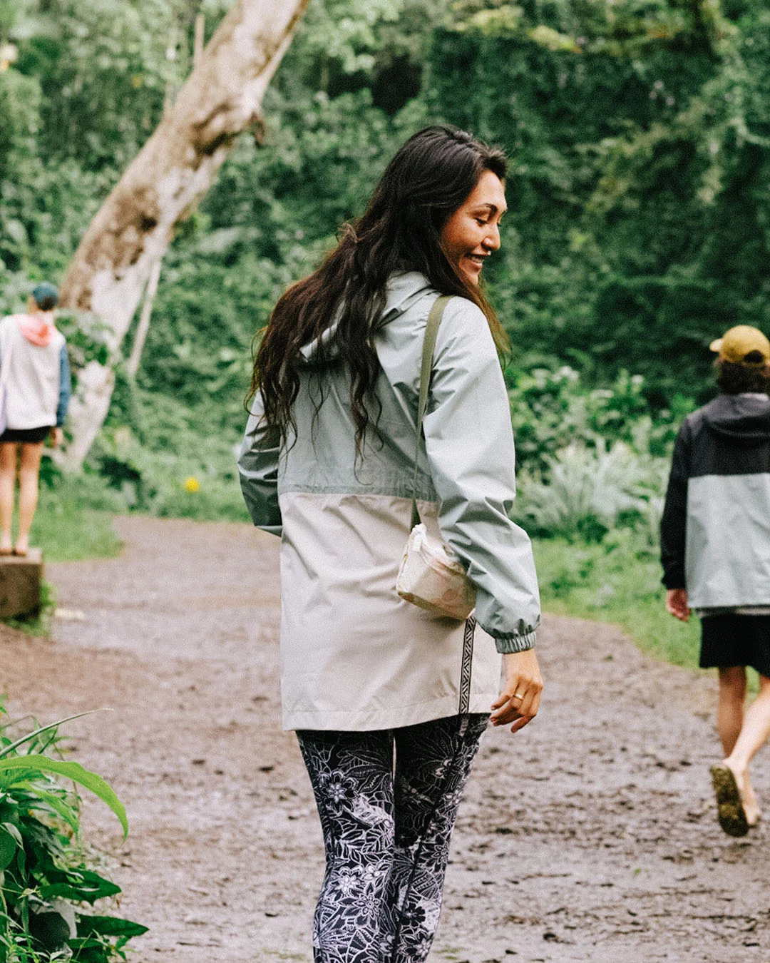 Nimbin Full Zip Water Resistant Jacket - Pistachio - Image 3