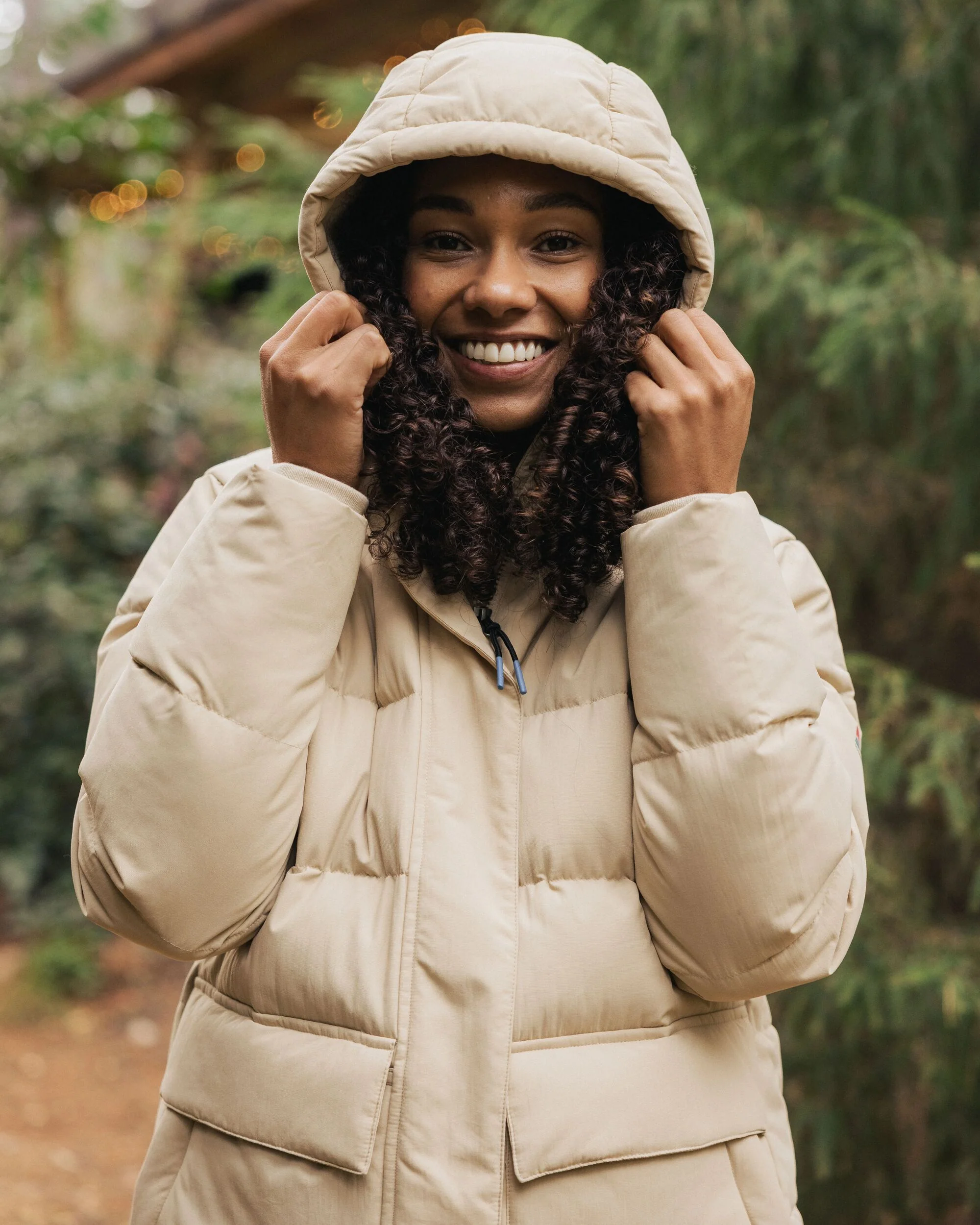 Nook Down Jacket - Stone - Image 3