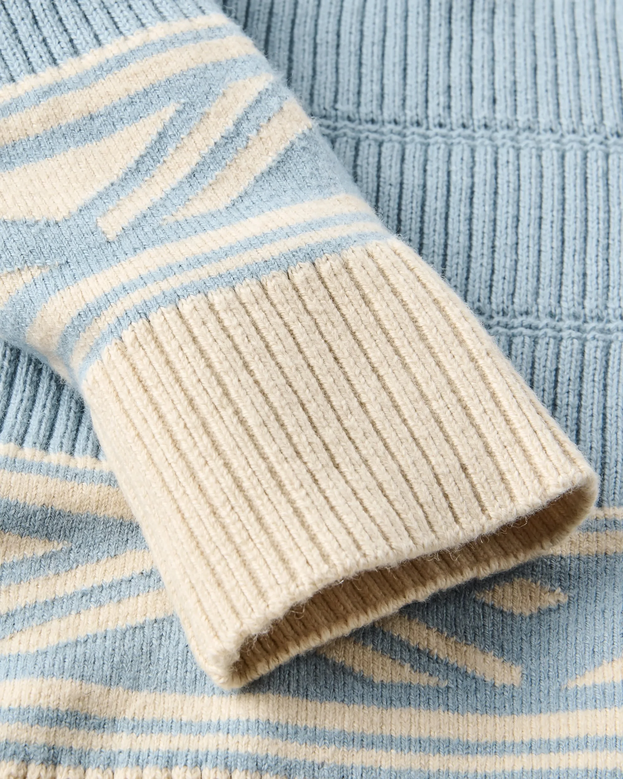 Nurture Organic Cotton Cardigan - Faded Denim - Image 6