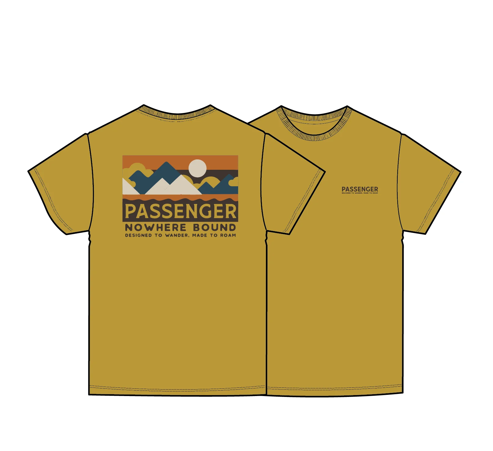 NWB T-Shirt - Heritage Yellow - Image 8