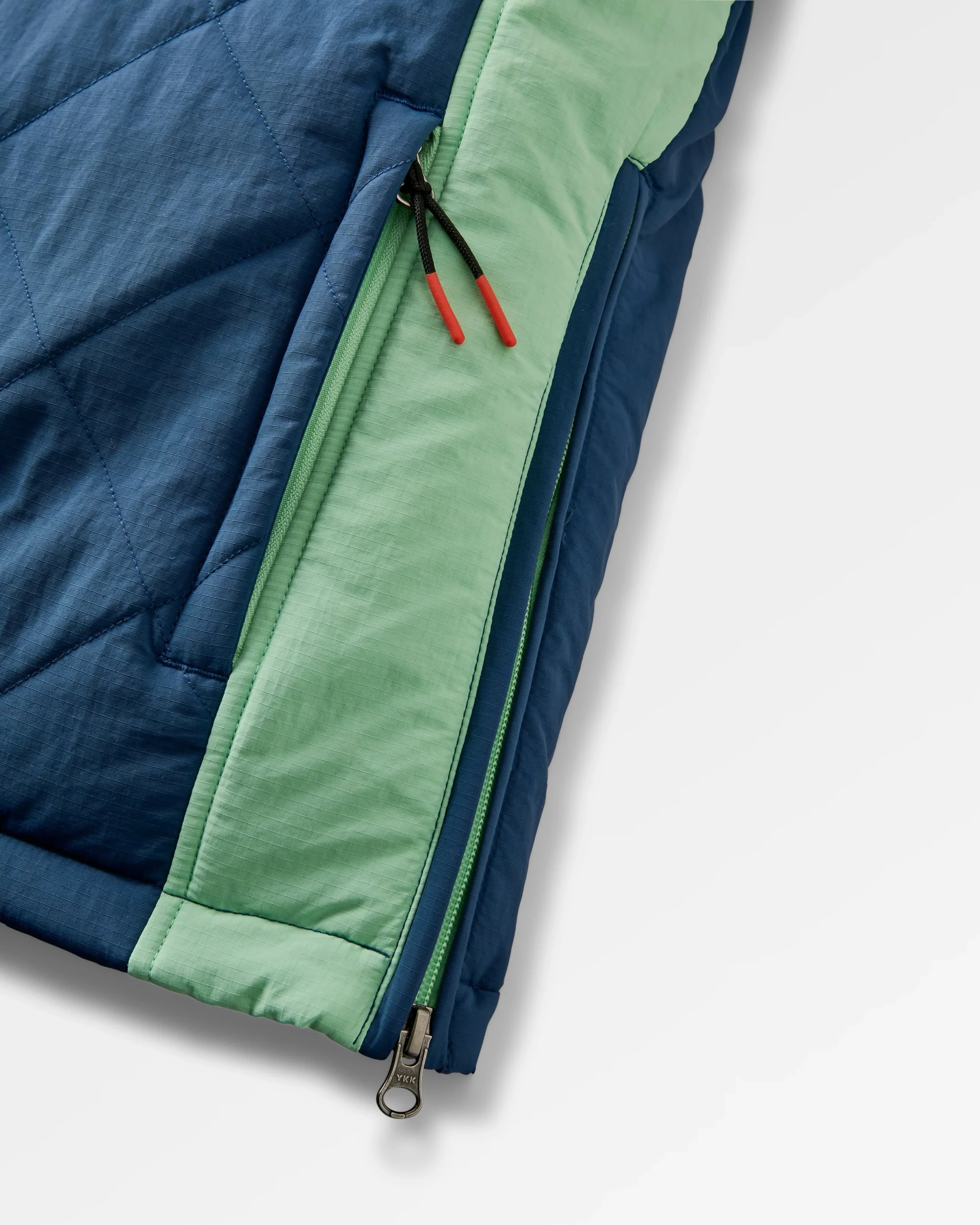 Ocean Insulated Anorak - Dark Denim/ Dusty Olive - Image 10