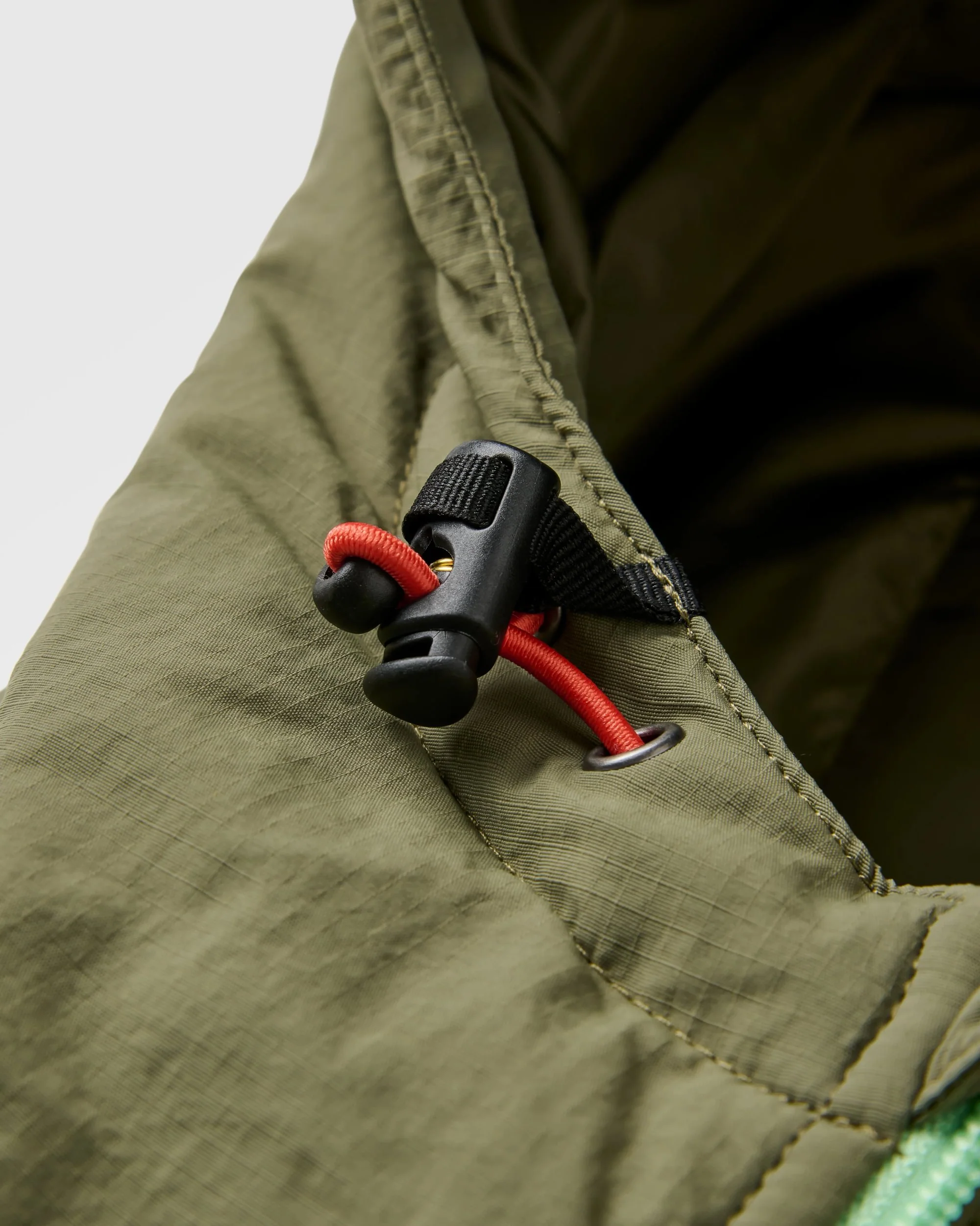 Ocean Insulated Anorak - Dark Denim/ Dusty Olive - Image 9