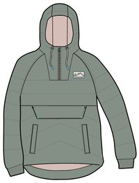Ocean Insulated Anorak - Pistachio - Image 8