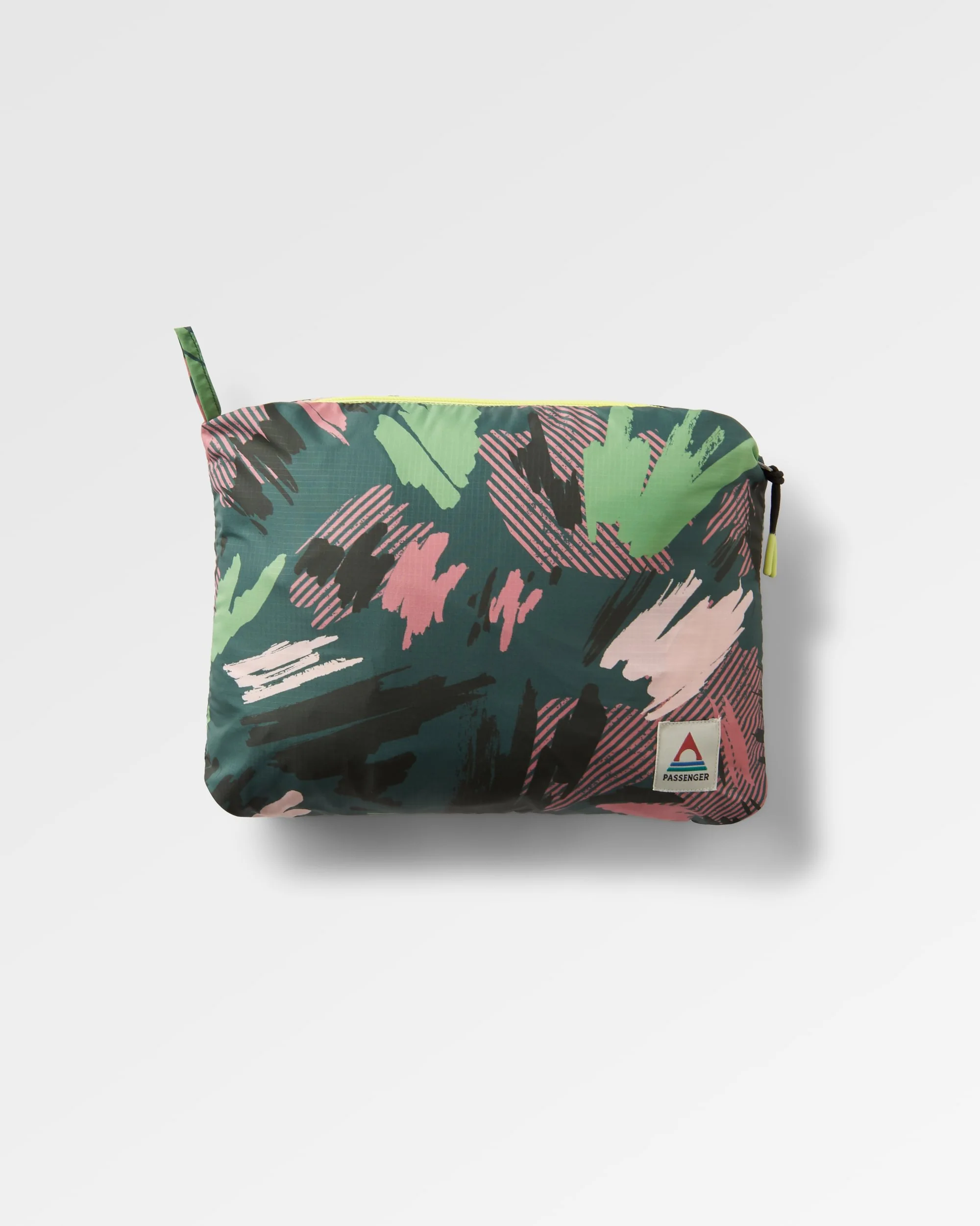 Ocean Insulated Anorak - Abstract Mountain Fir Tree - Image 10