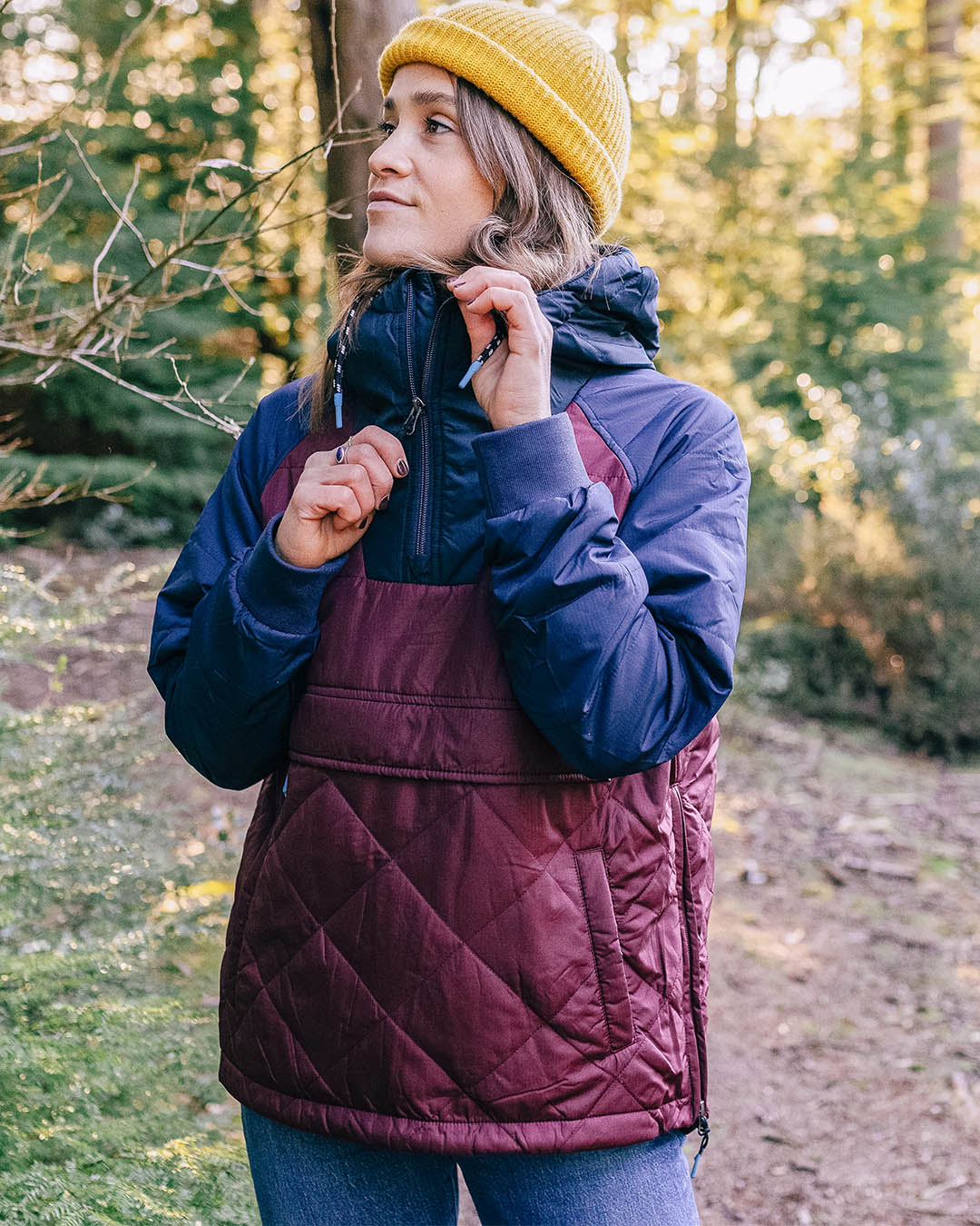 Ocean Insulated Anorak - Windsor Wine - Image 7
