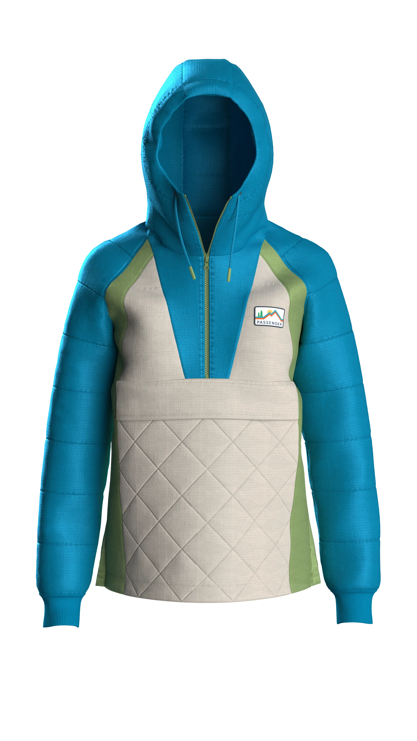 Ocean Insulated Anorak - Bluejay/Feather - Image 14