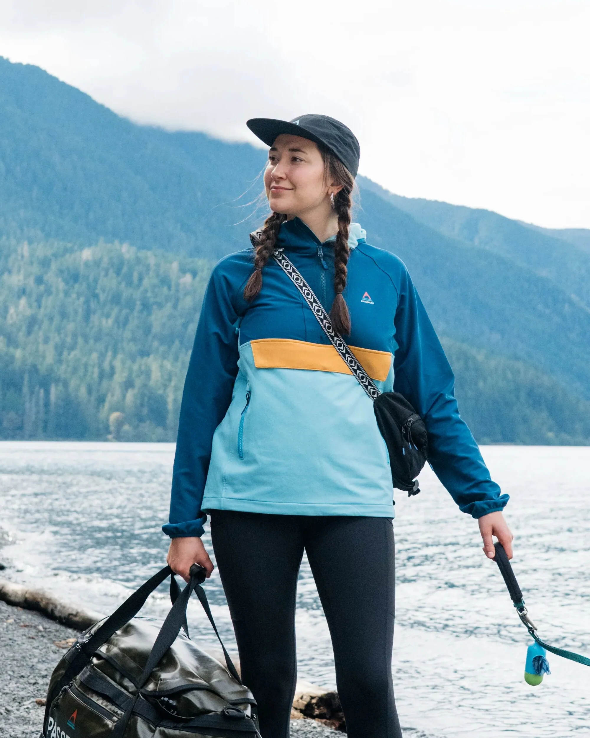 Ocean Softshell Anorak - Retro Blue/Tidal Blue - Image 5