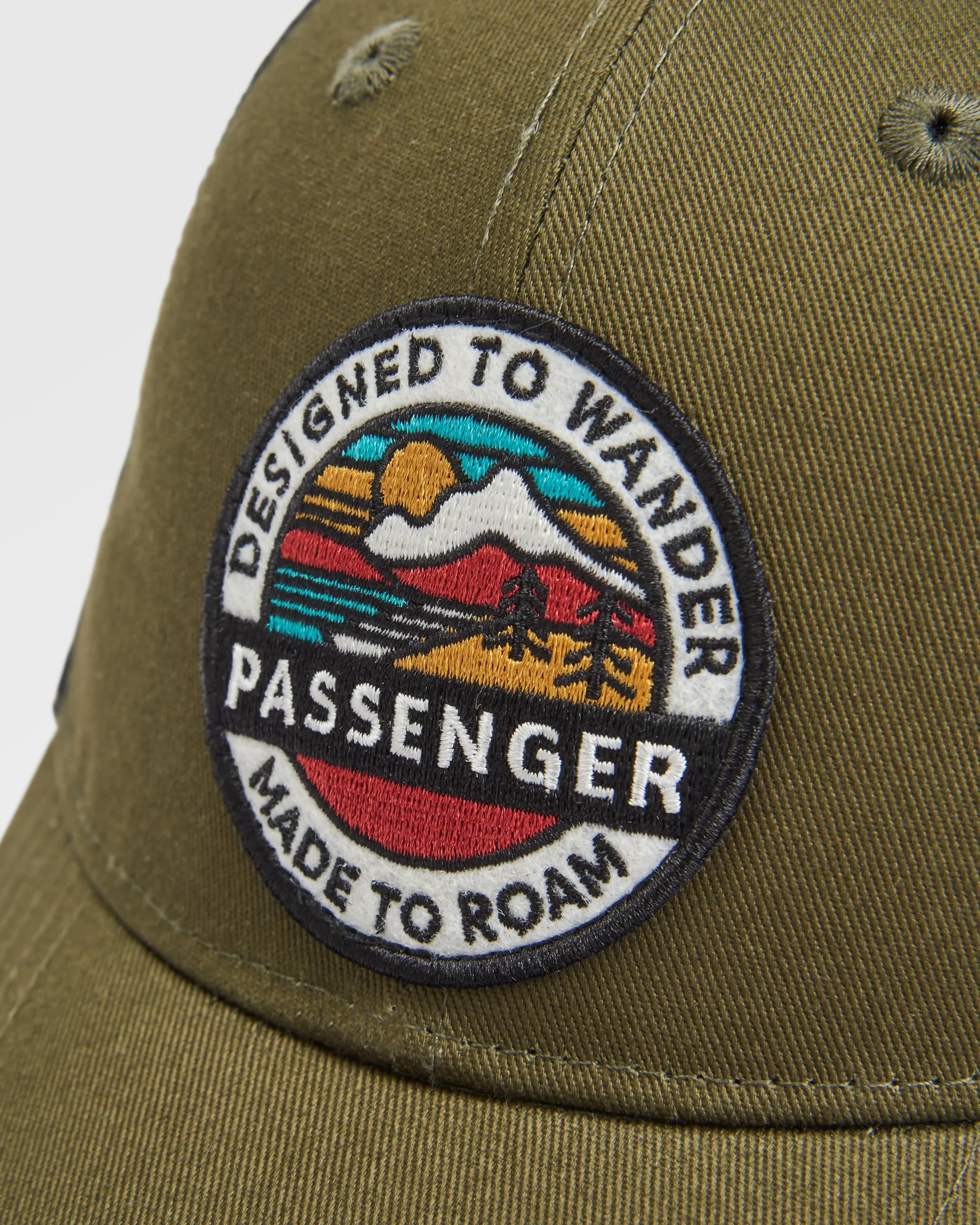 Odyssey Mesh Snapback Cap - Khaki - Image 3