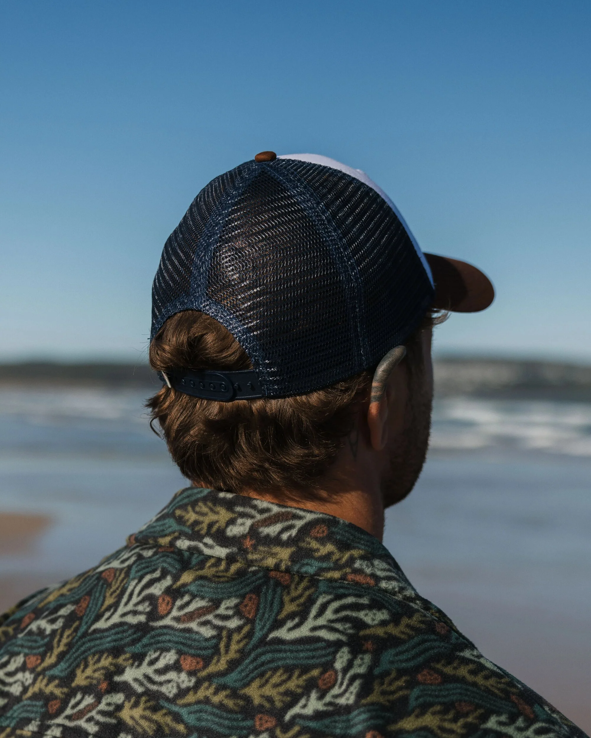 Odyssey Mesh Cap - Rich Navy/Rubber - Image 4