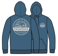 Odyssey Hoodie - Blue Steel - Image 7