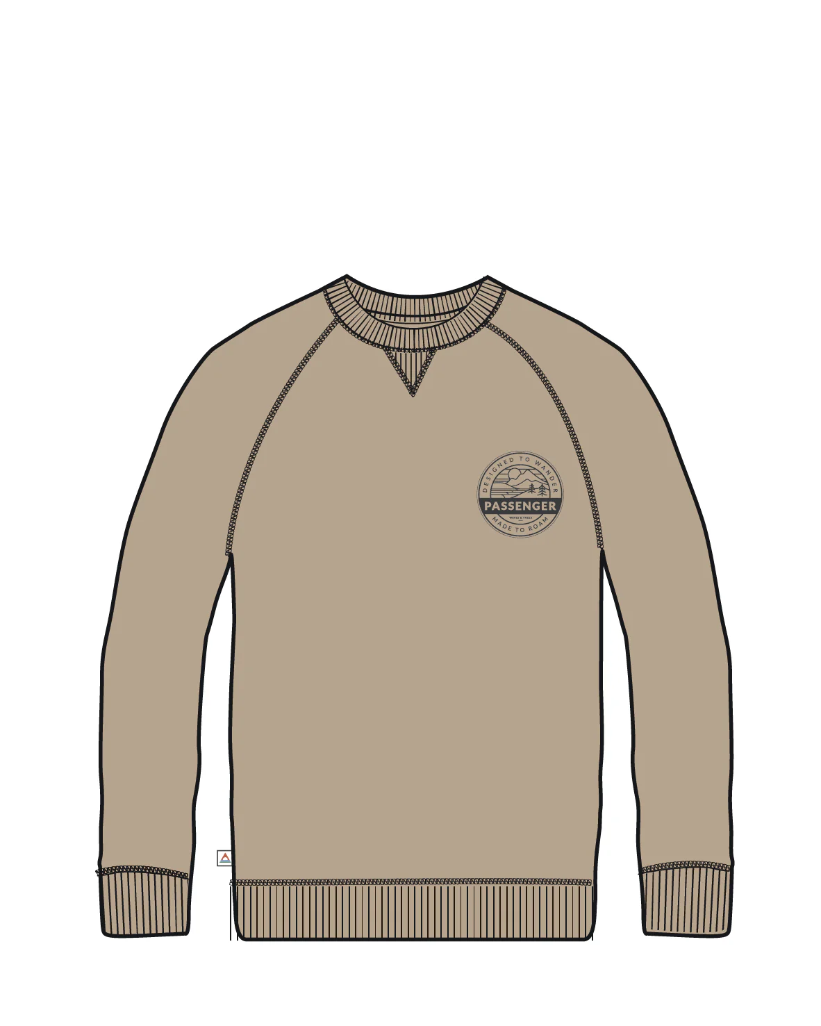 Odyssey Sweatshirt - Stone - Image 6