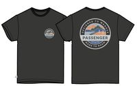 Odyssey Organic Cotton T-Shirt - Ebony Marl - Image 6