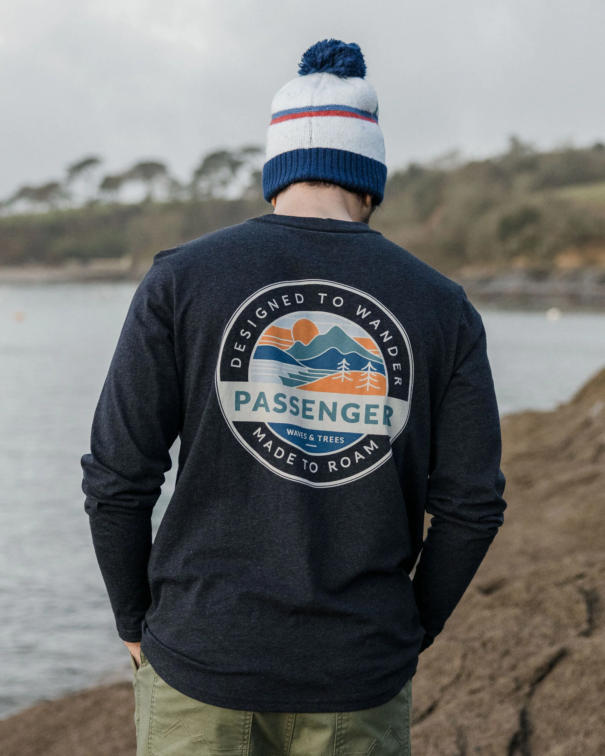 Odyssey LS T-Shirt - Ebony Marl - Image 2