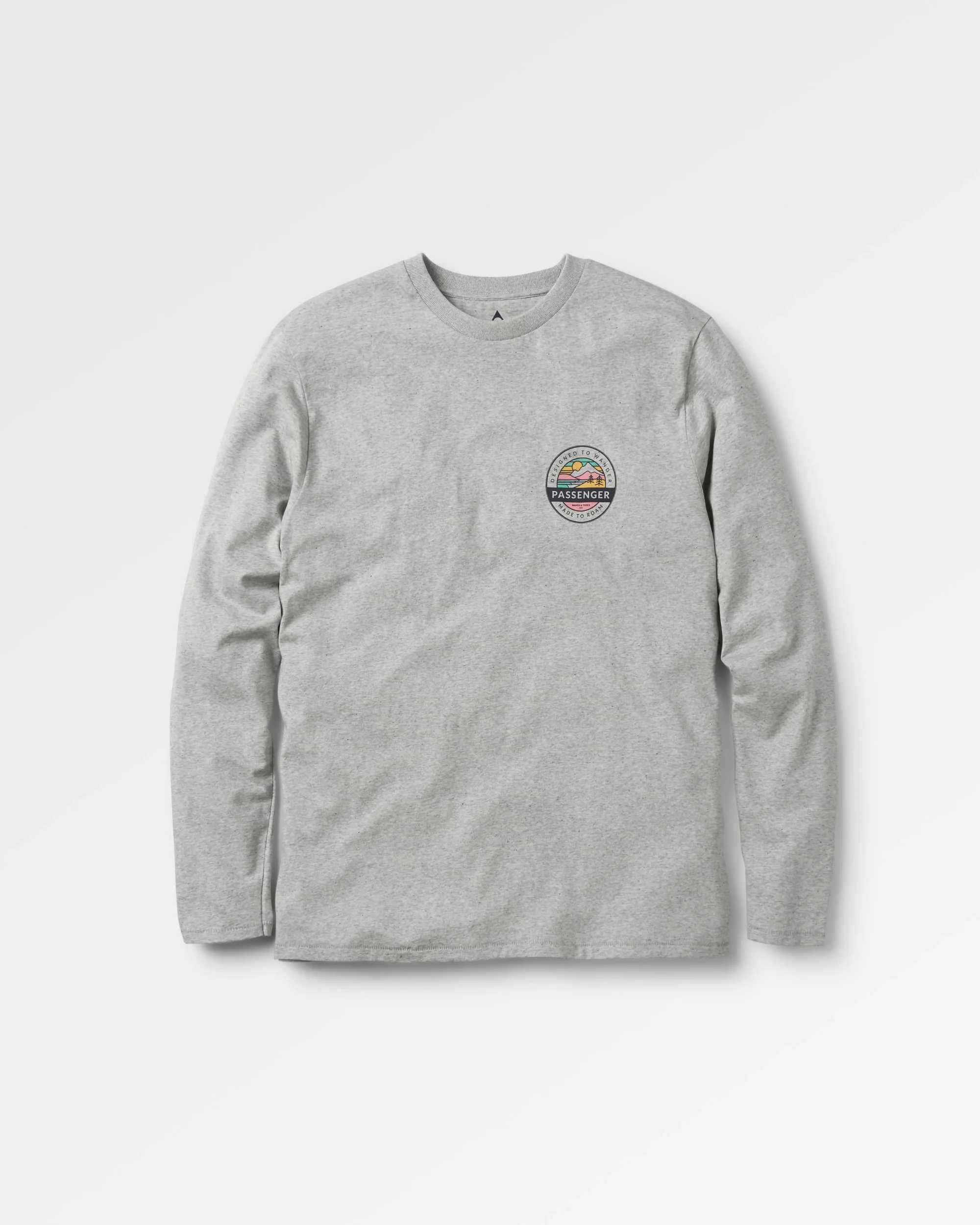 Odyssey LS T-Shirt - Mid Grey Marl - Image 2