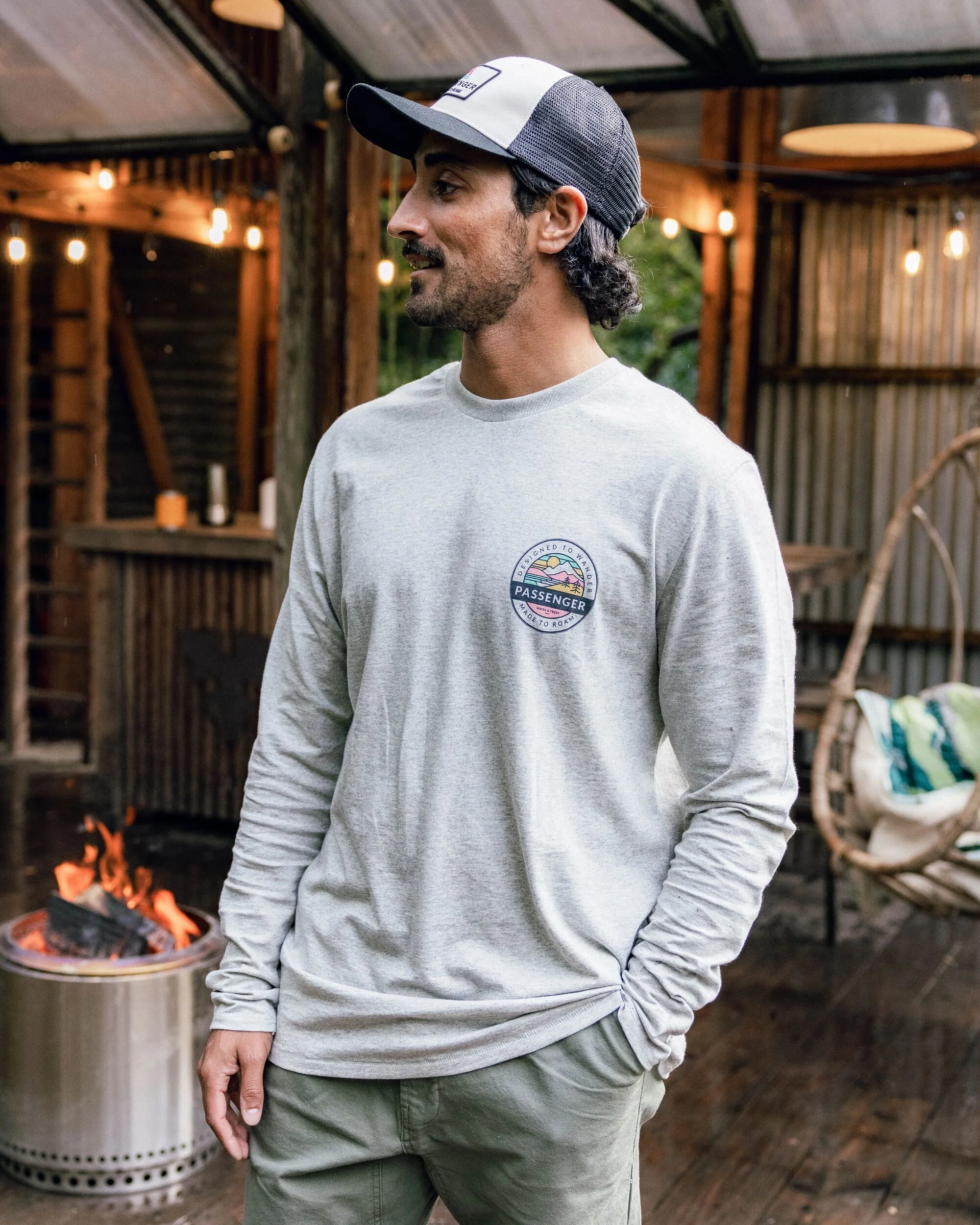 Odyssey LS T-Shirt - Mid Grey Marl - Image 3