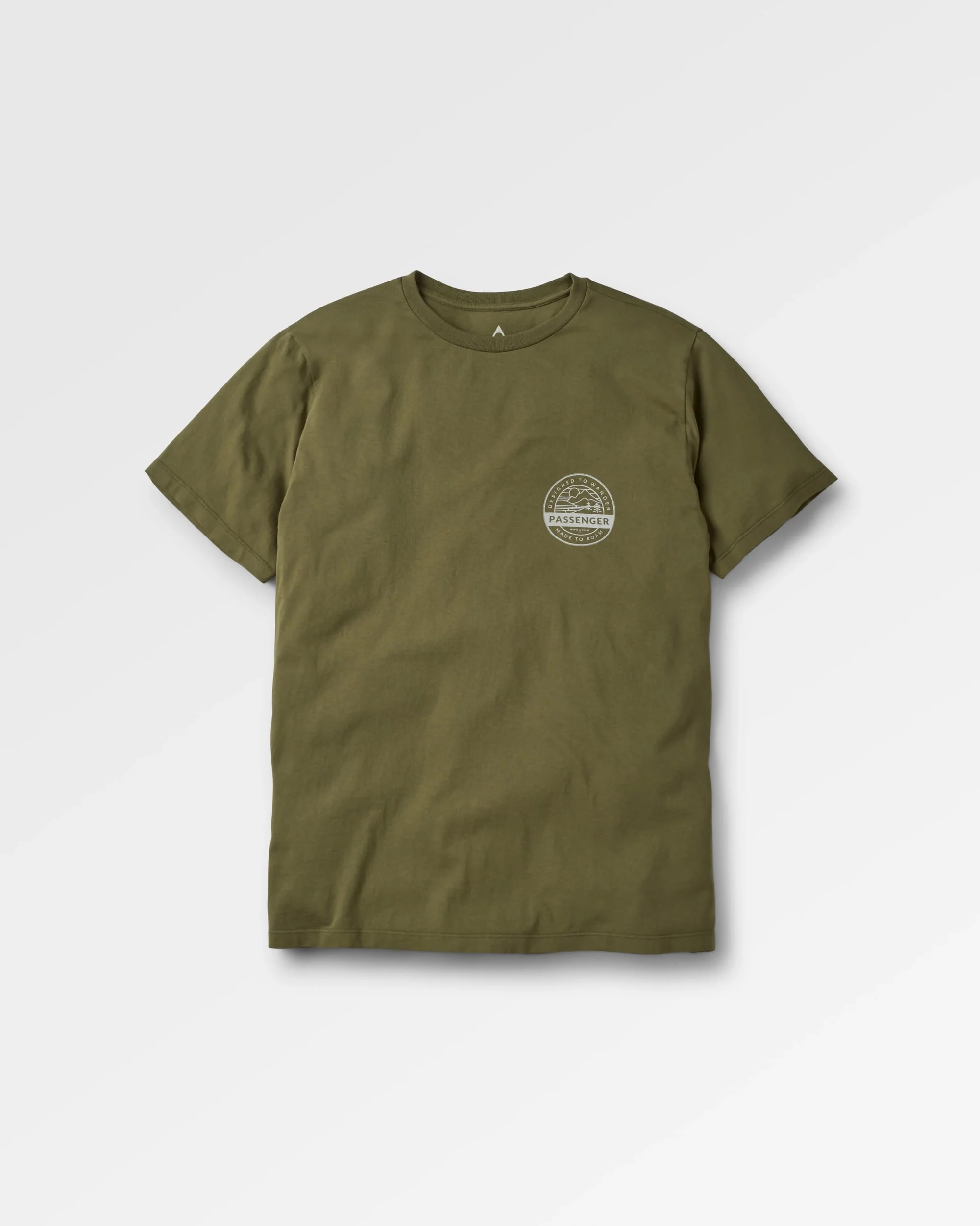 Odyssey Organic Cotton T-Shirt - Khaki - Image 2