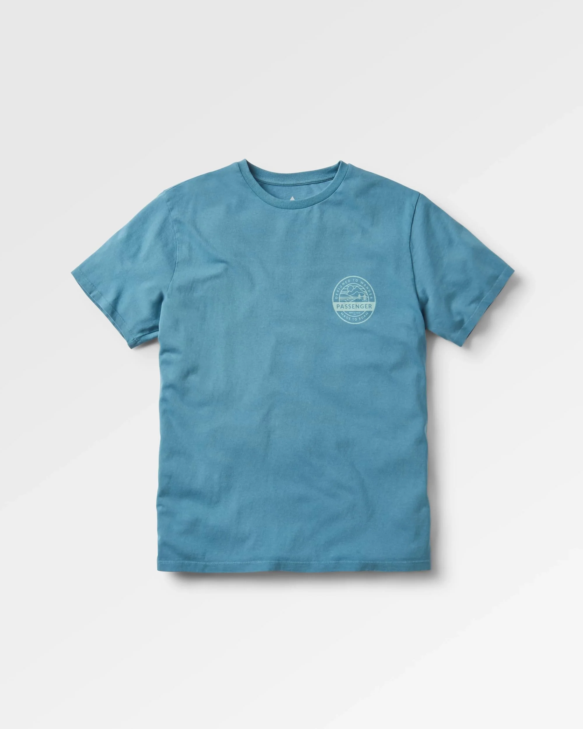 Odyssey Organic Cotton T-Shirt - Provincial Blue - Image 2