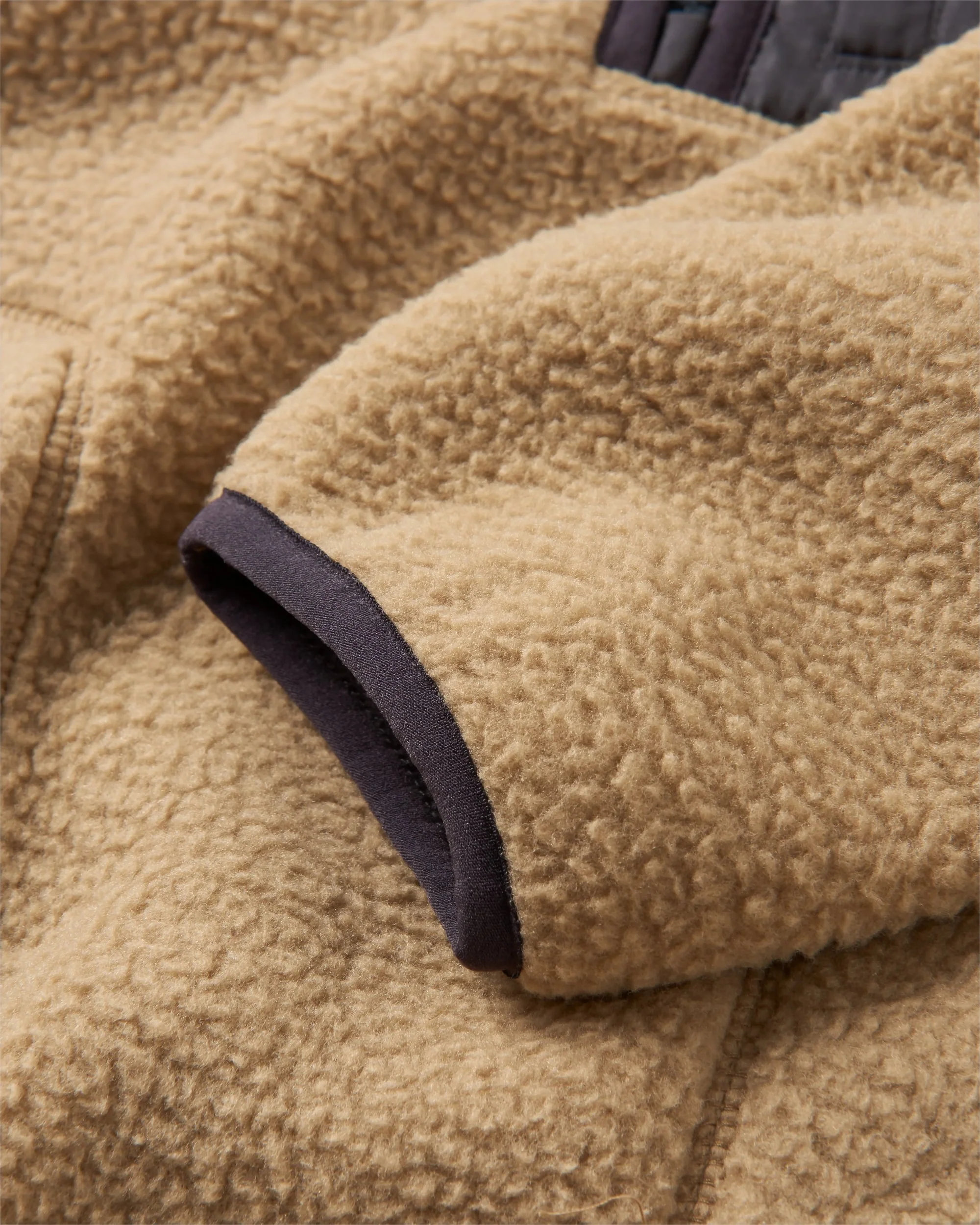 Offgrid 1/2 Zip Sherpa Fleece - Biscuit - Image 7