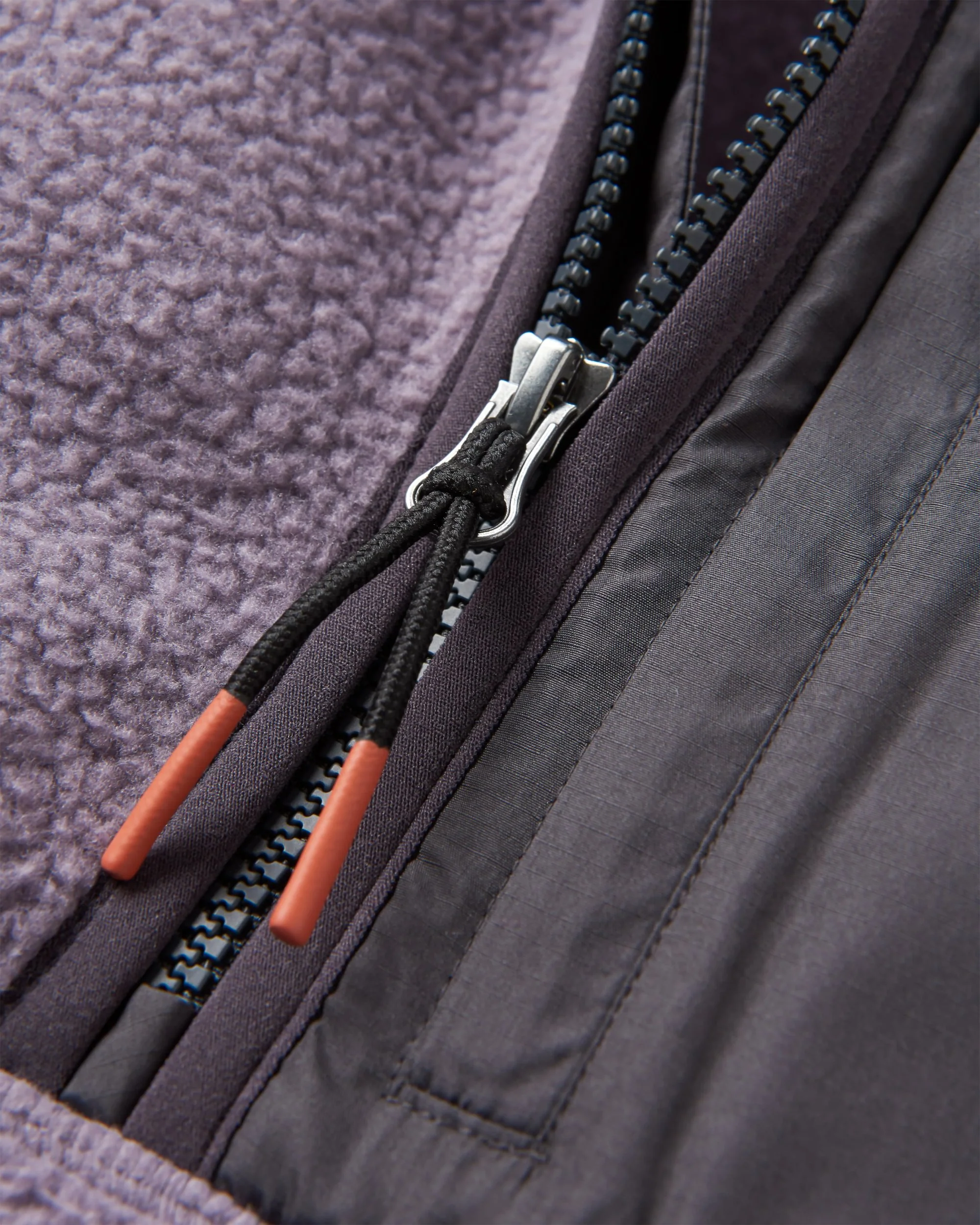 Offgrid 1/2 Zip Sherpa Fleece - Dusty Lilac - Image 7