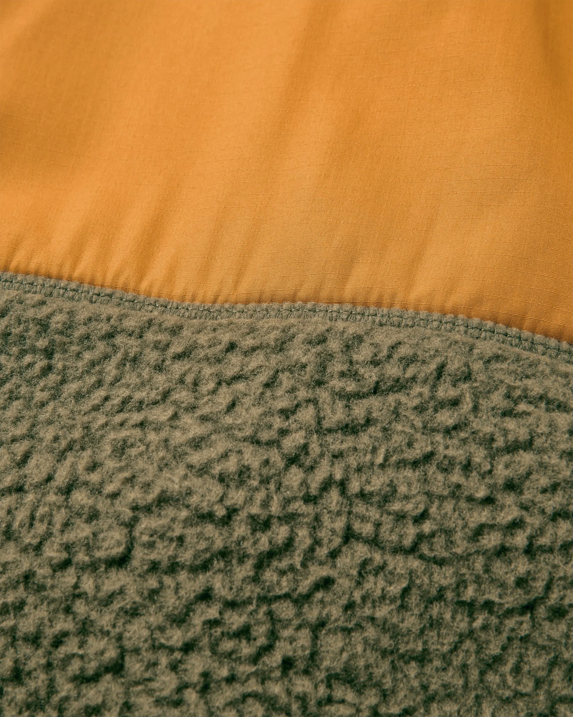 Offgrid Sherpa Fleece Vest - Dark Olive - Image 7