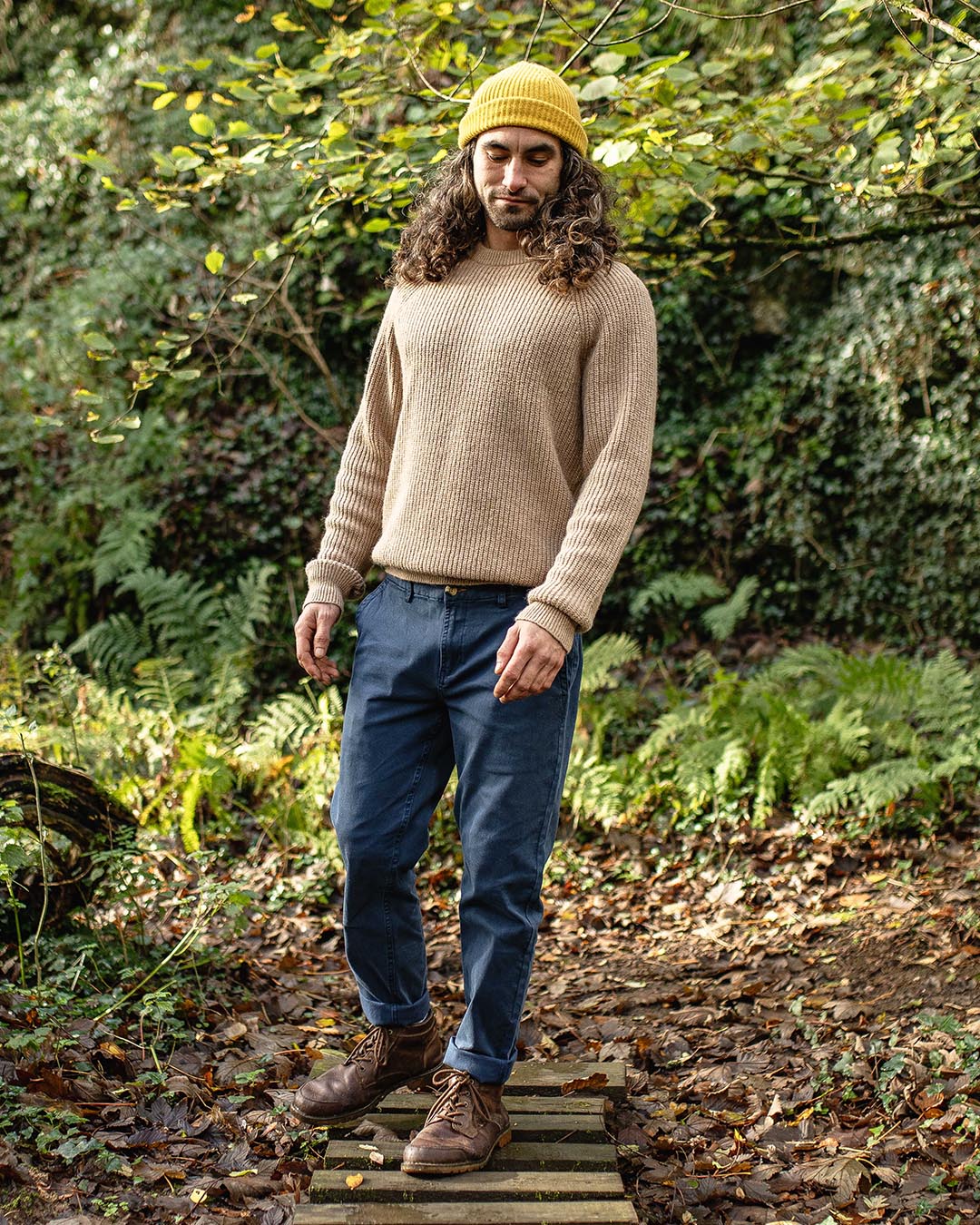 Offshore Knitted Jumper - Sand - Image 2