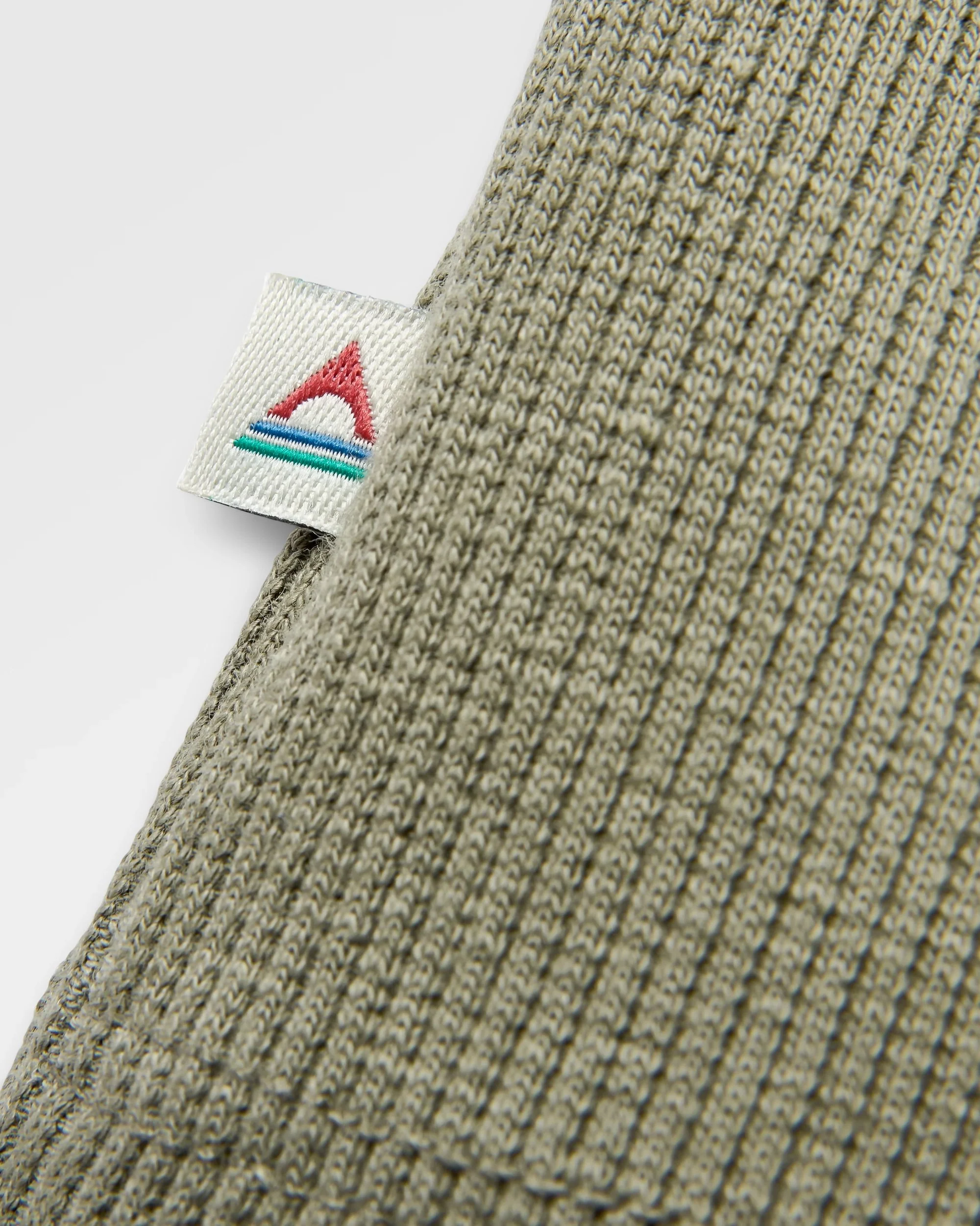Out There Ribbed Cropped T-Shirt - Dusty Olive - Image 8