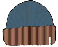 Outlook Beanie - Baked Clay/Blue Steel - Image 4