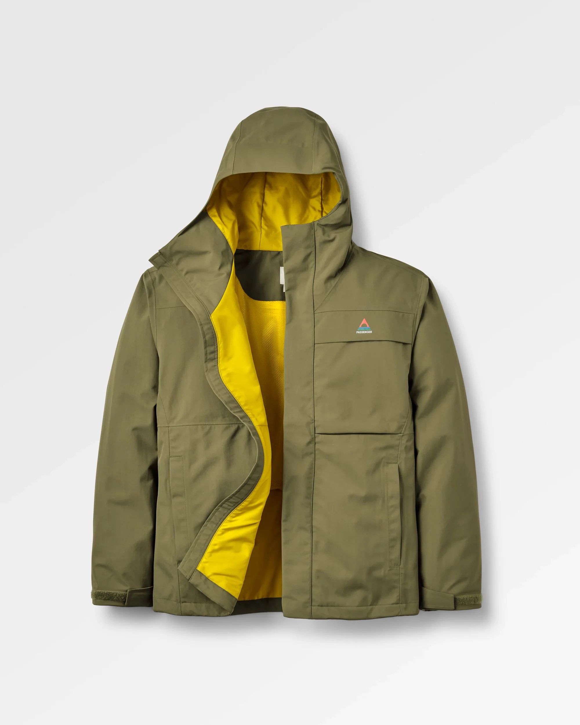 Overland Waterproof Jacket - Dark Olive - Image 2