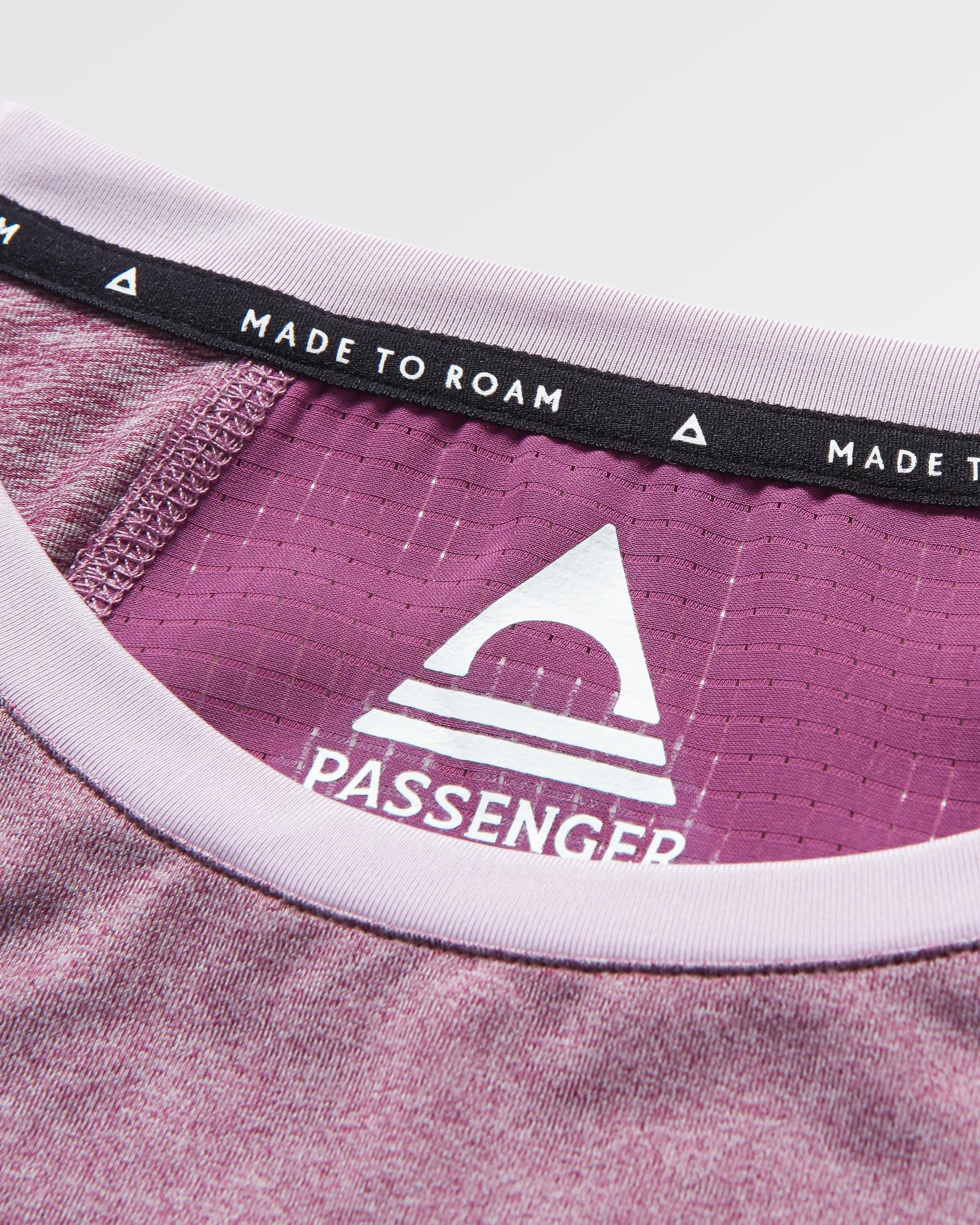 Pacifica Active LS Top - Berry Marl - Image 8