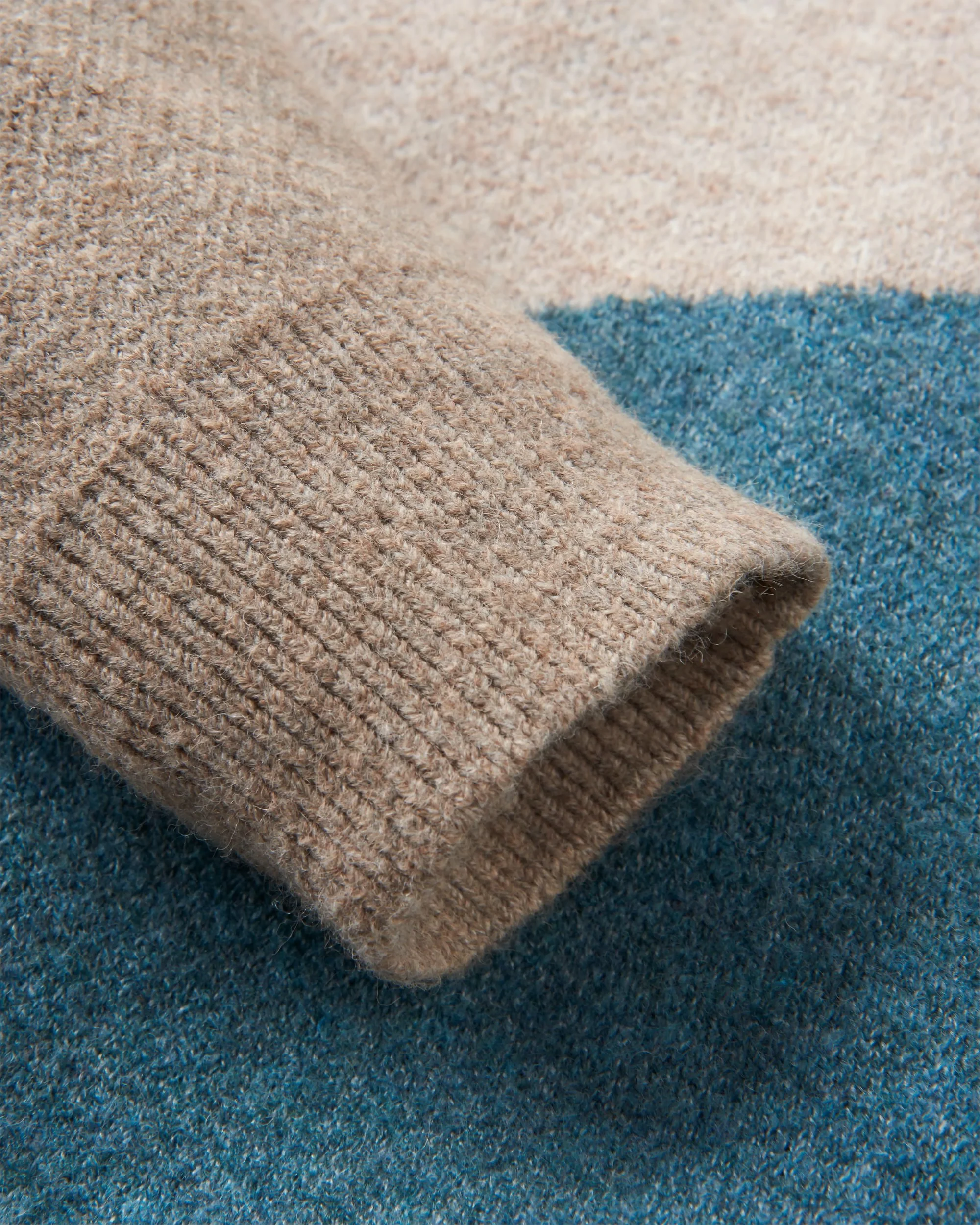 Panorama Knitted Jumper - Scenic Toffee - Image 6