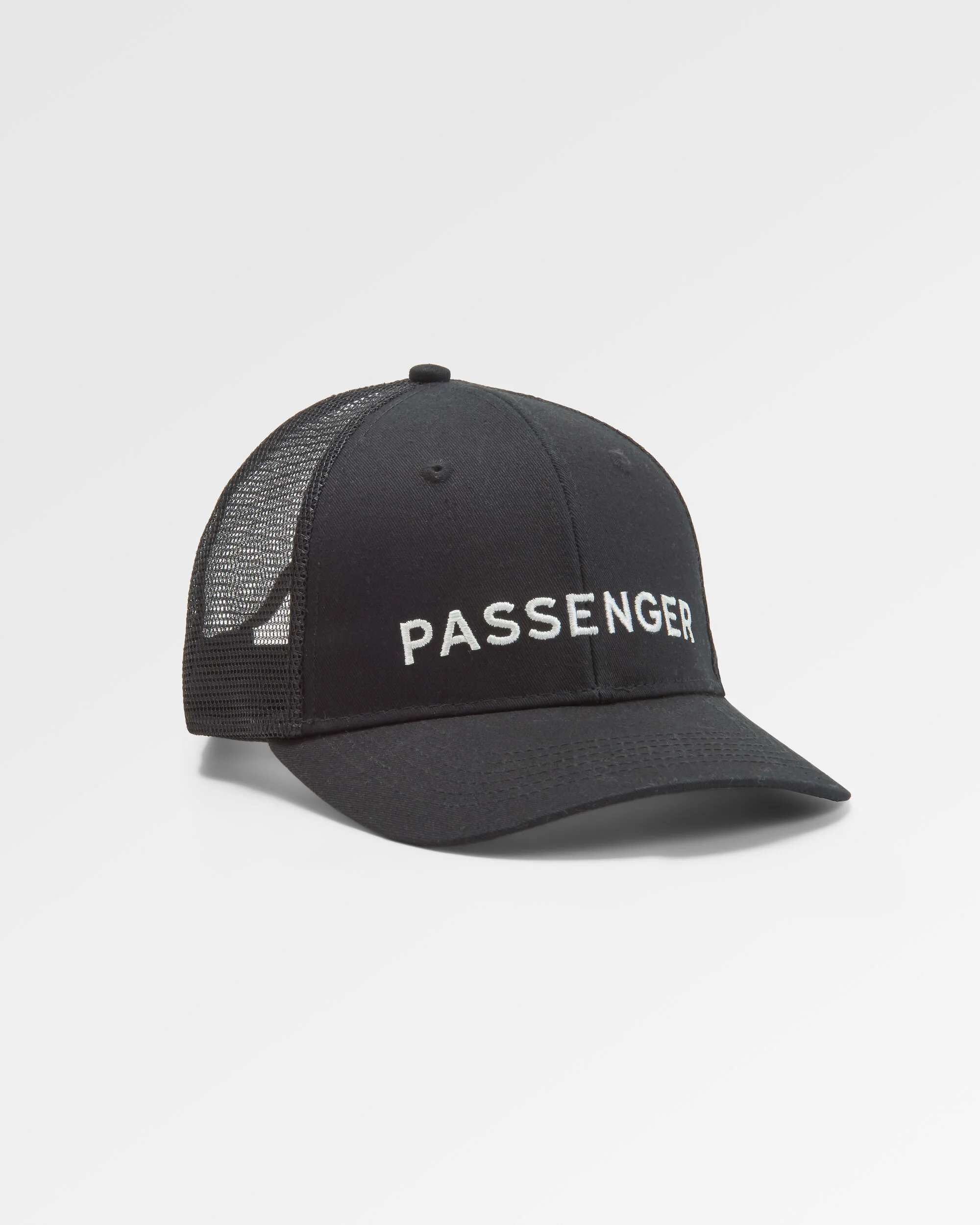 Passenger Organic Cotton Trucker Cap - Black