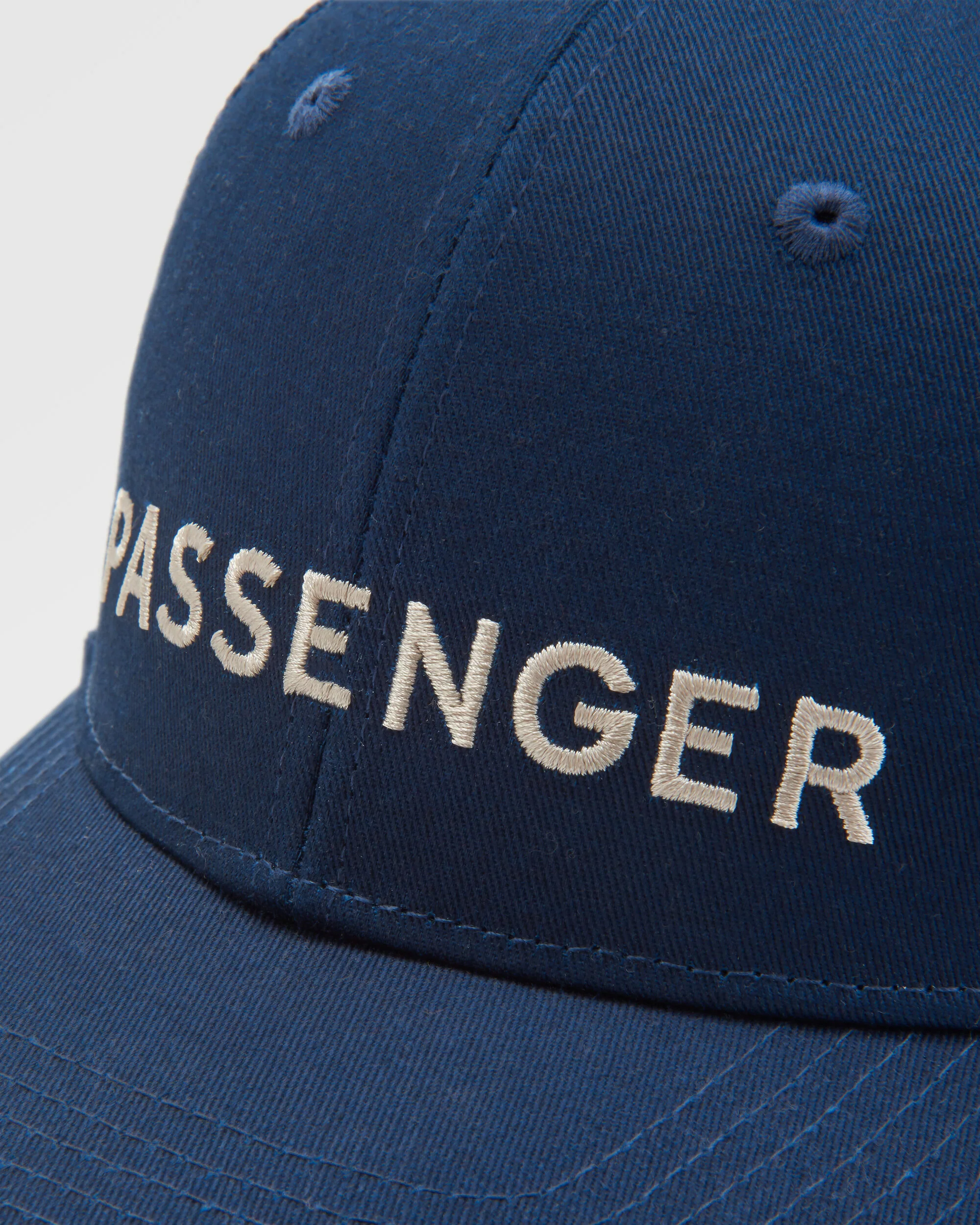 Passenger Organic Cotton Trucker Cap - Rich Navy - Image 6