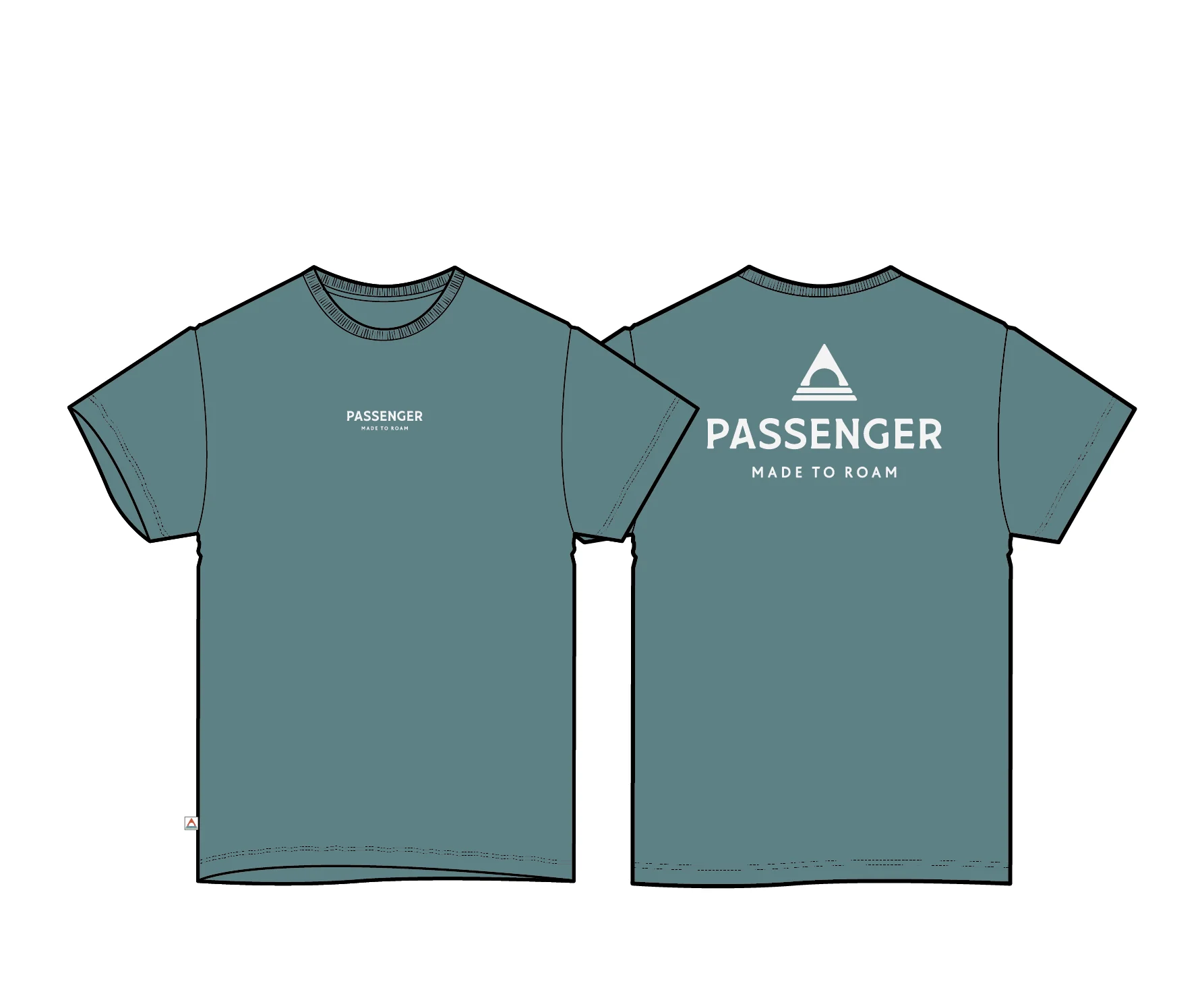 Passenger T-Shirt - Arctic - Image 8