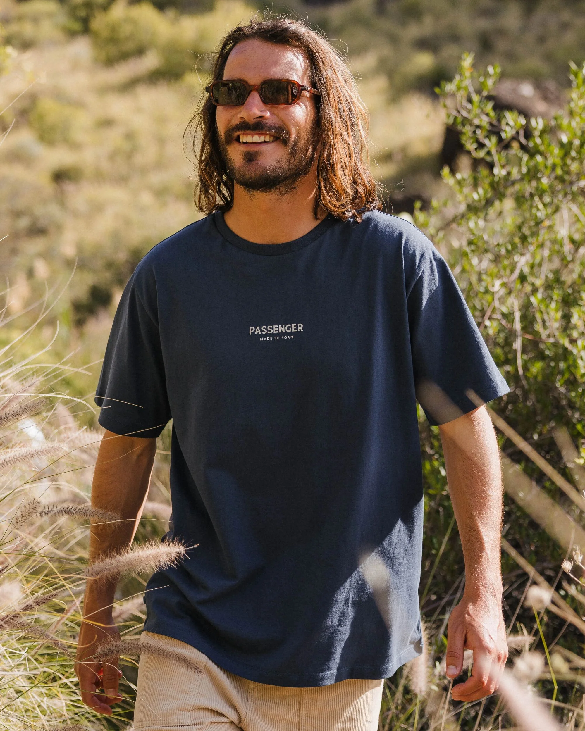 Passenger T-Shirt - Rich Navy - Image 3