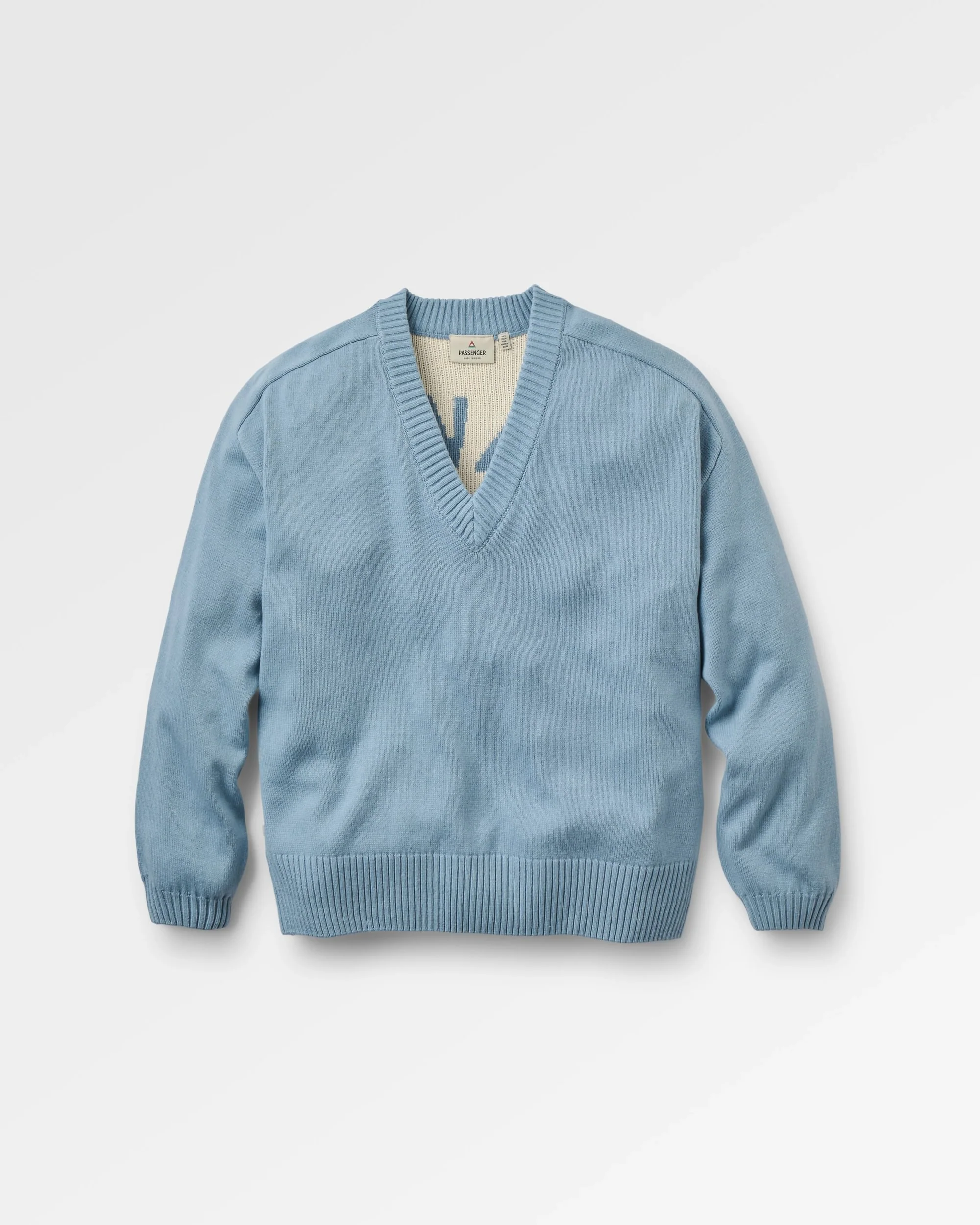 Penida Knitted Jumper - Faded Denim