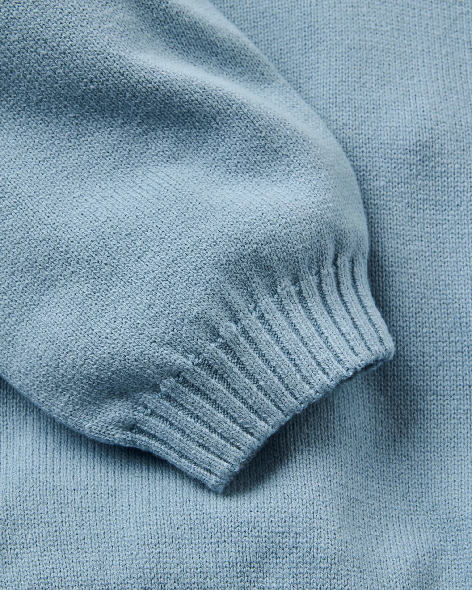 Penida Knitted Jumper - Faded Denim - Image 4