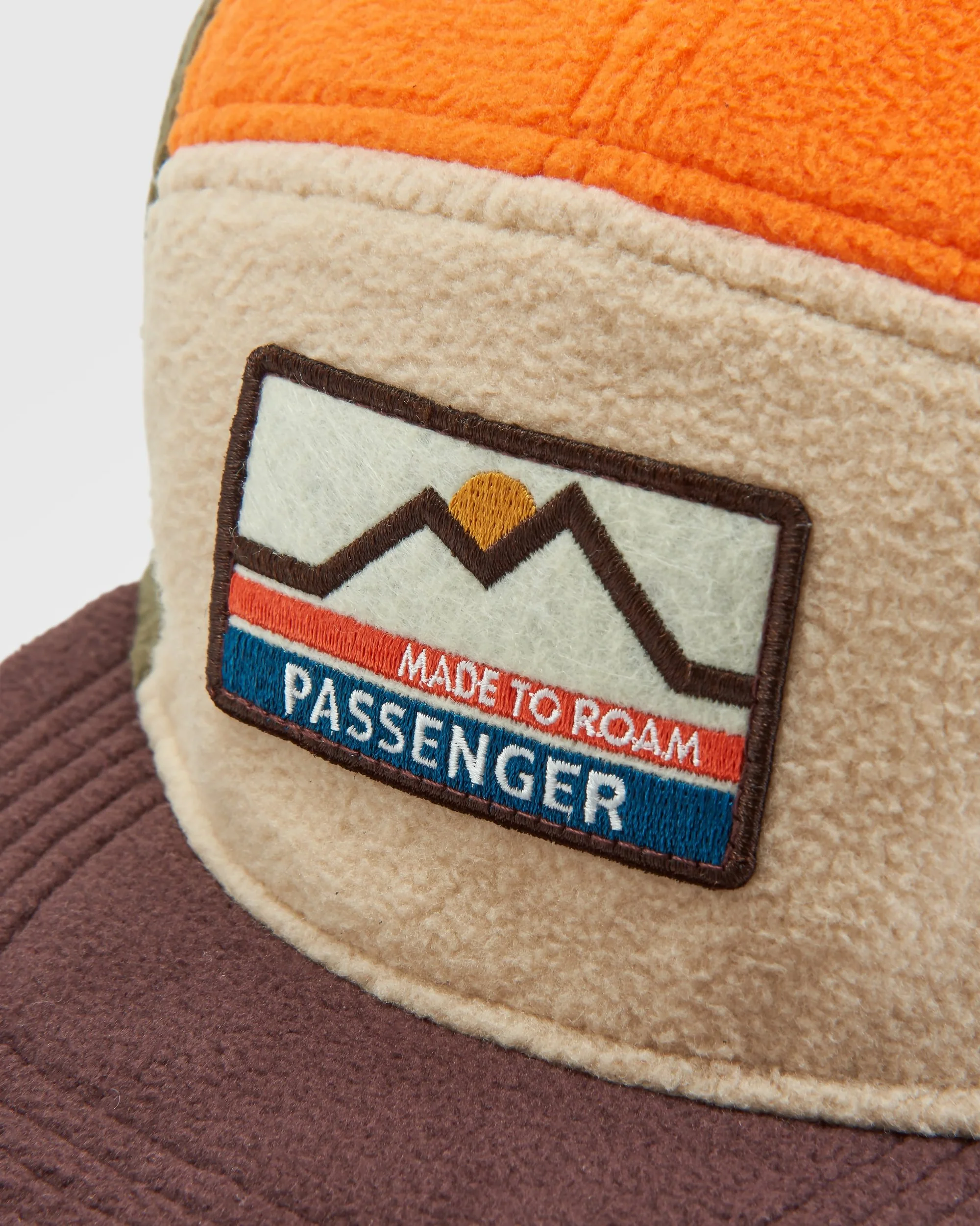 Pine Polar Fleece Cap - Sunrise Orange Multi - Image 4