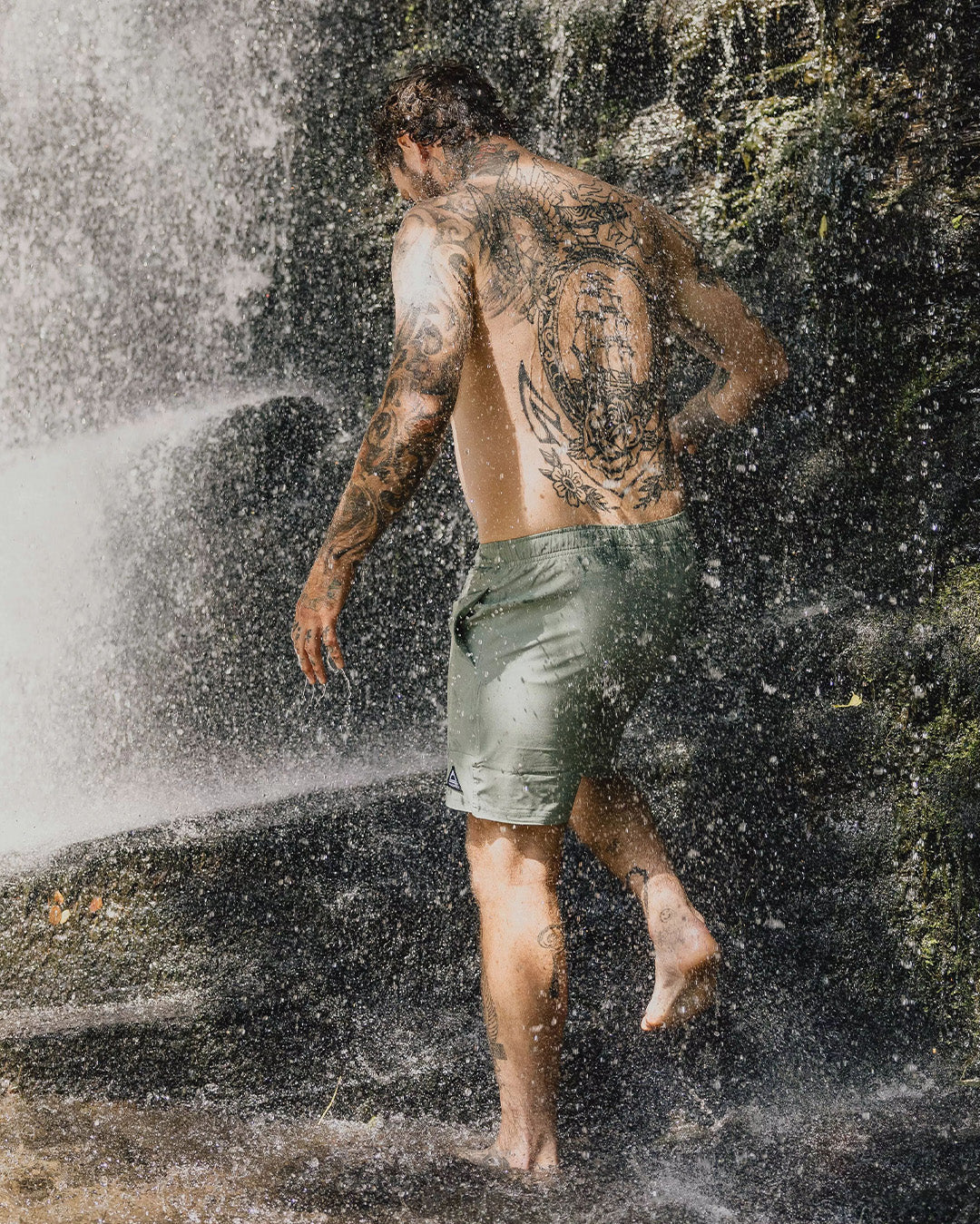 Porto All Purpose Swim Short - Pistachio - Image 5