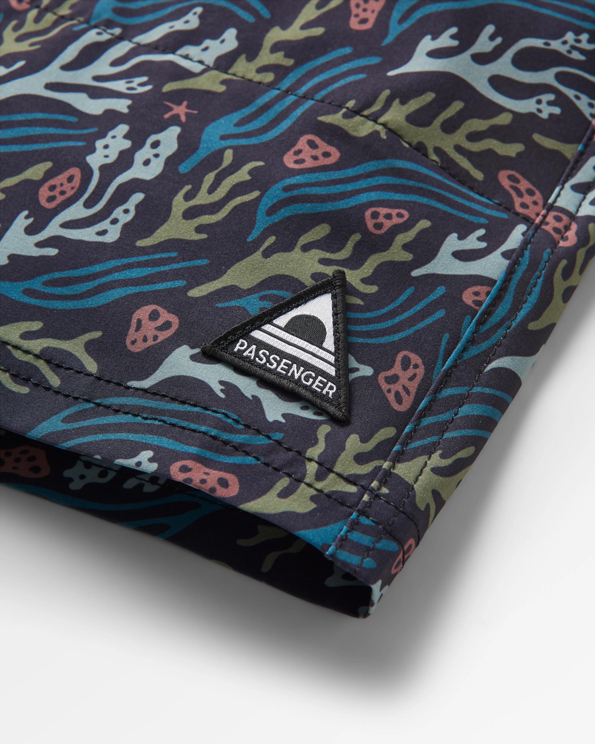 Porto All Purpose Swim Short - Ocean Current Black - Image 6