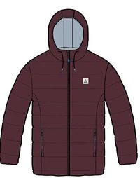 Pow 2.0 Insulated Jacket - Wine - Image 13