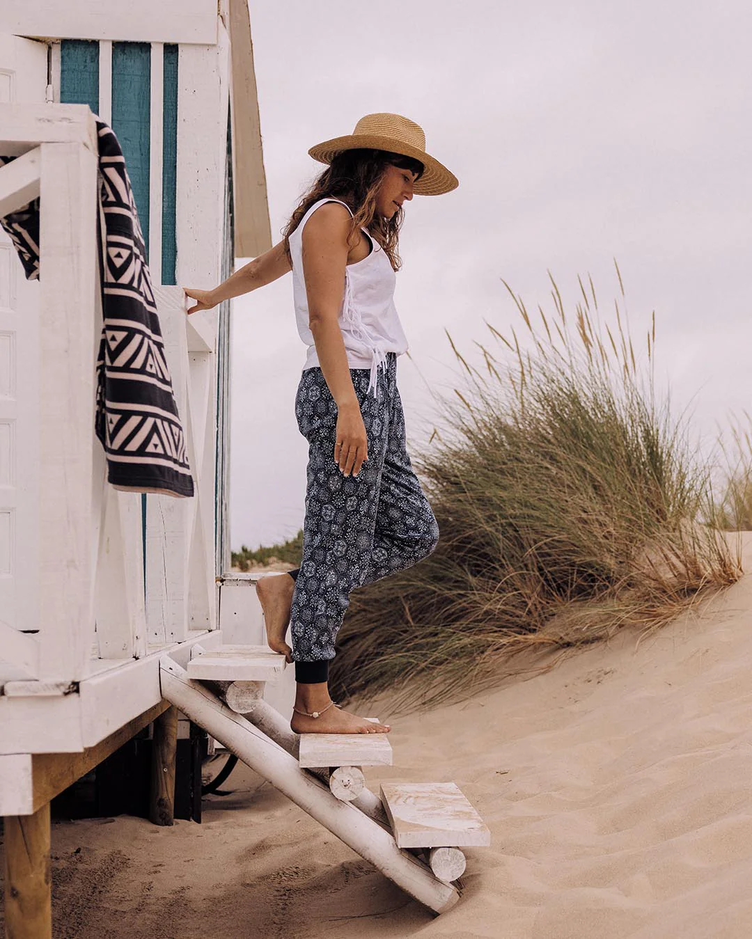 Puerto Trouser - Tile Dark Denim - Image 6