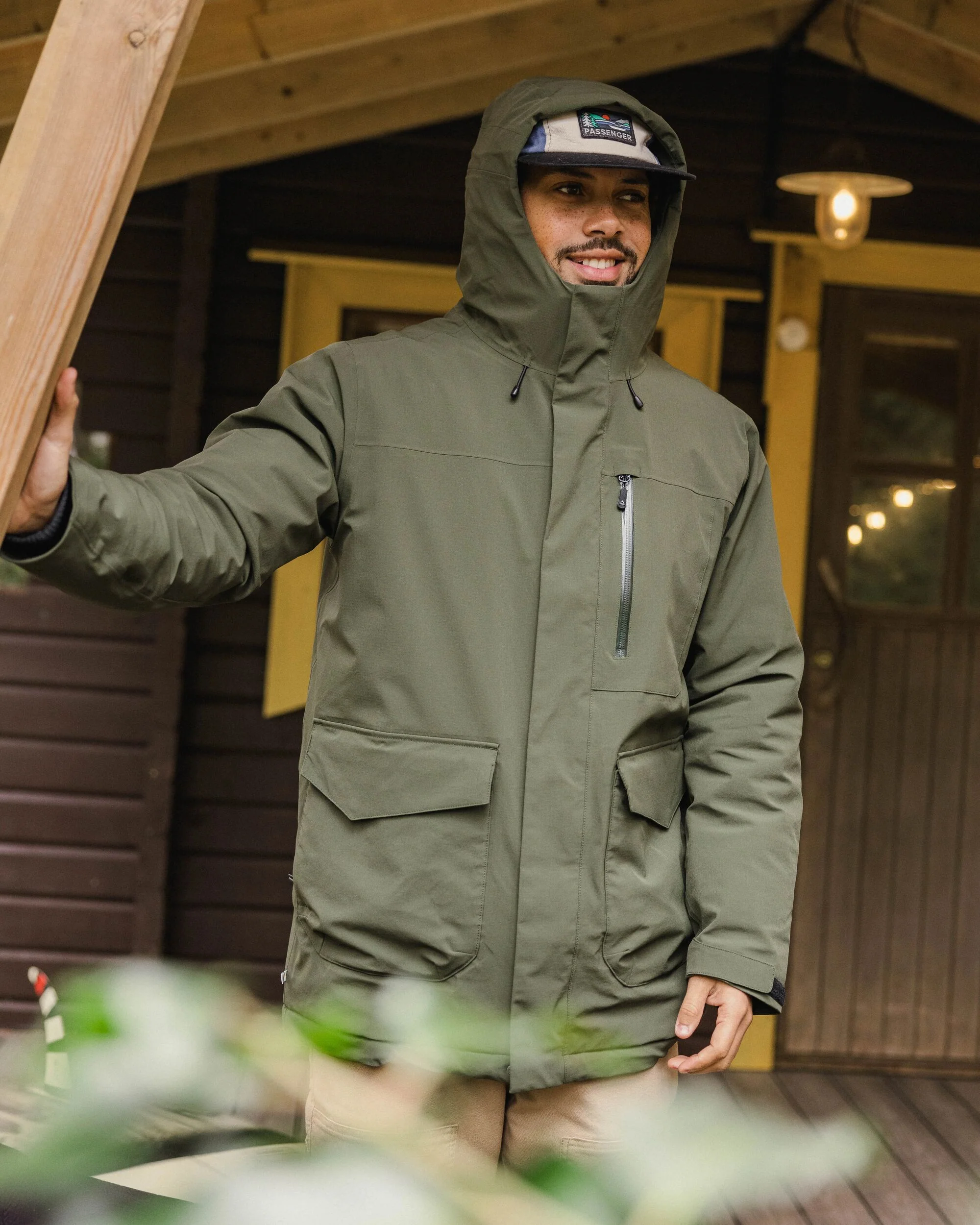 Rainier Waterproof Parka - Fir Tree - Image 4