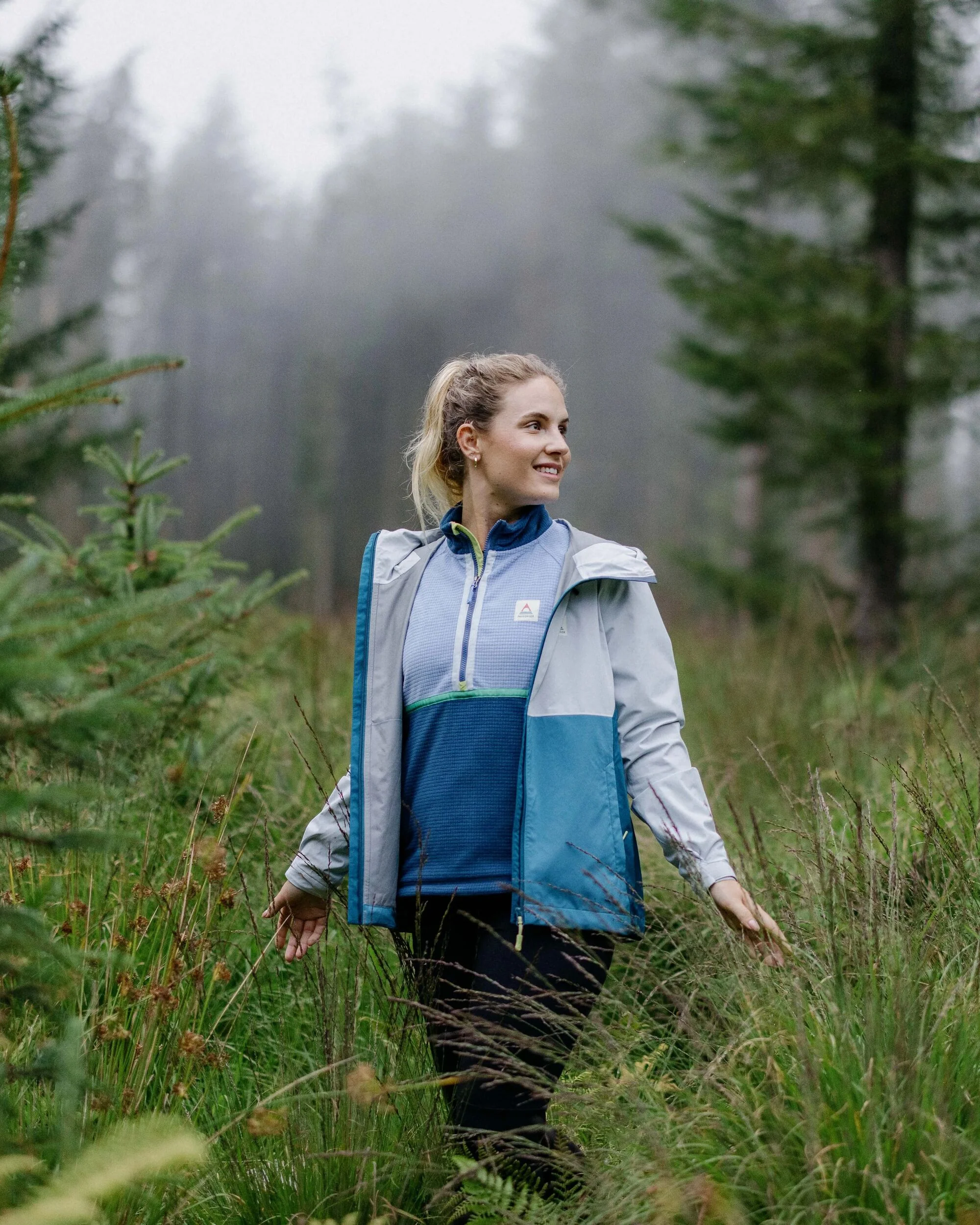 Rainstorm Waterproof Jacket - Grey Blue/Blue Steel - Image 3