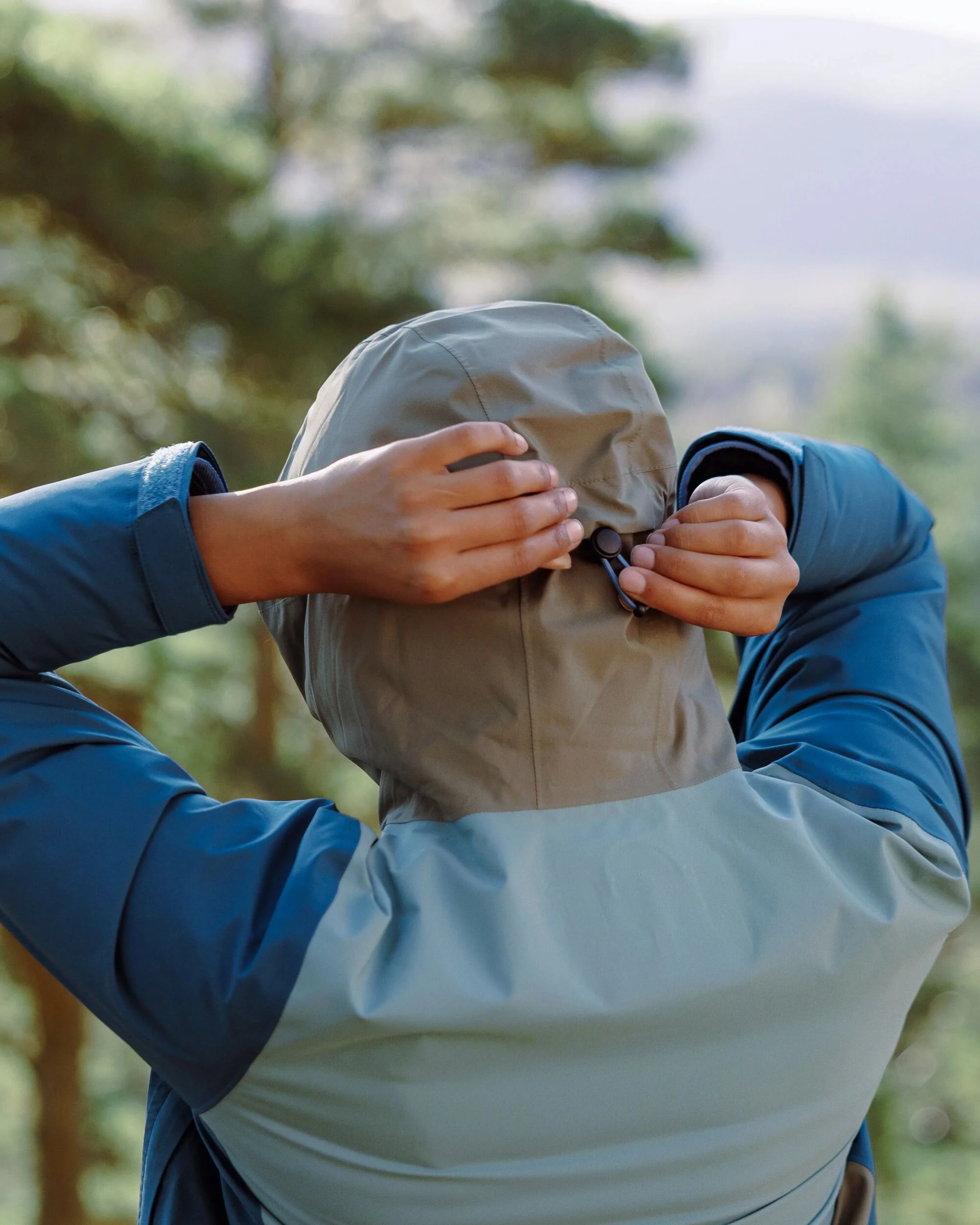Rainstorm Waterproof Jacket - Tidal Blue/Arctic/Dusty Olive - Image 5