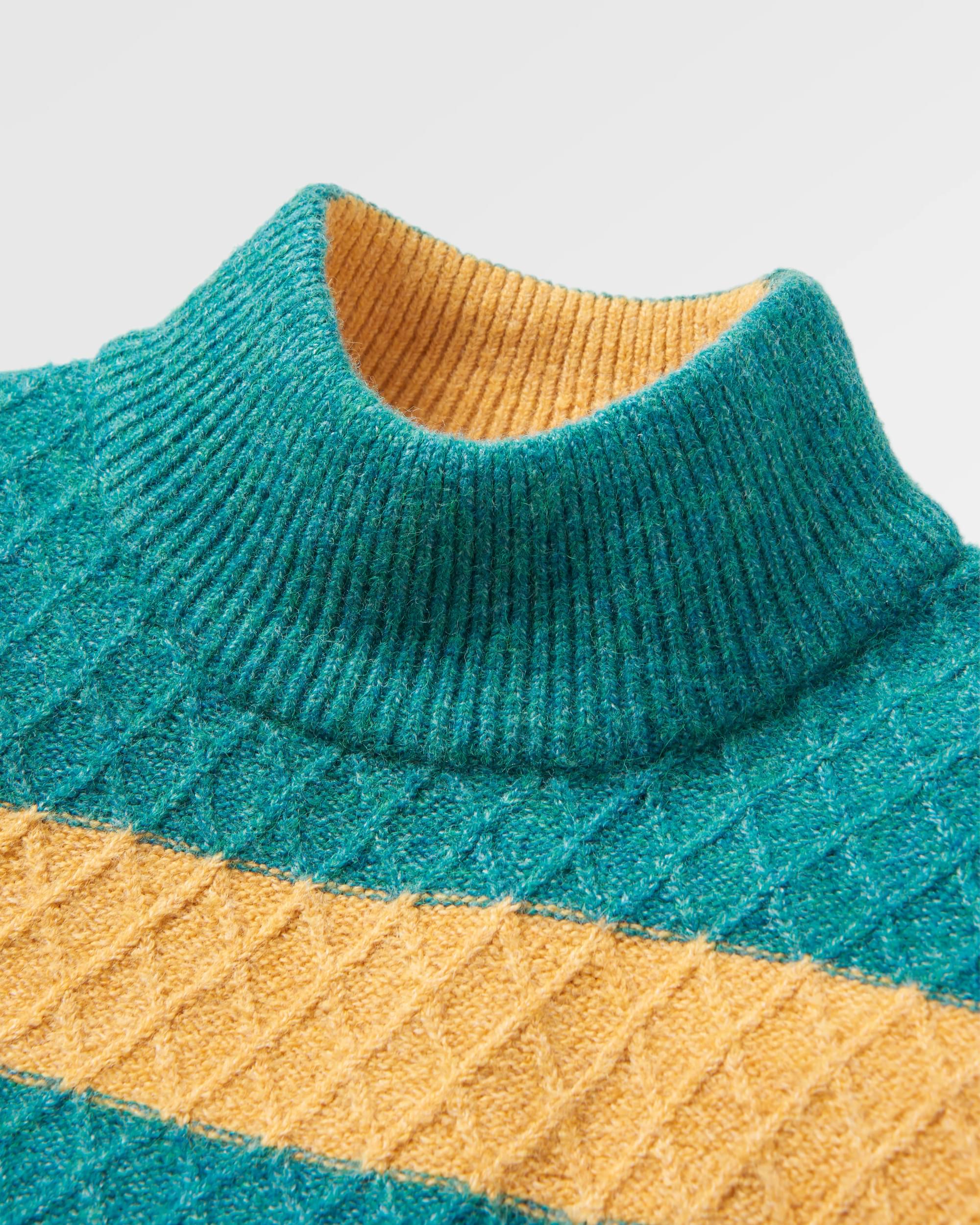 Ramble Knitted Jumper - Mediterranean - Image 6