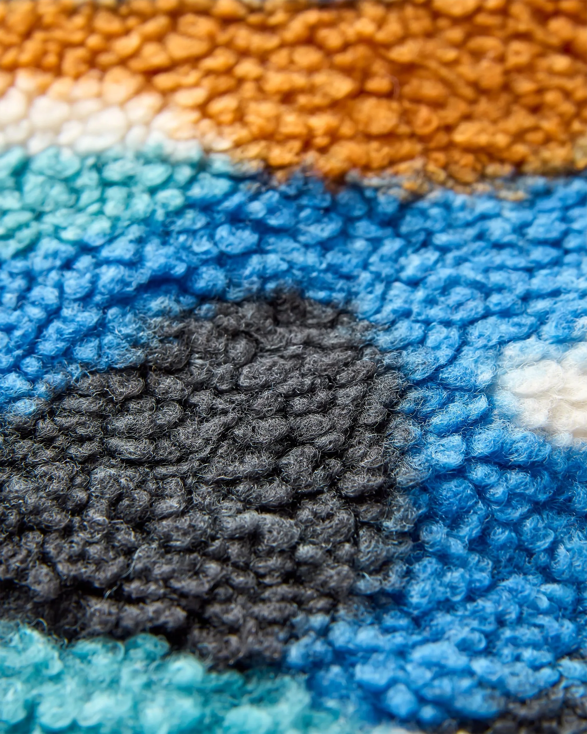 Ravi Sherpa Fleece - Mountain Foliage Blue - Image 8