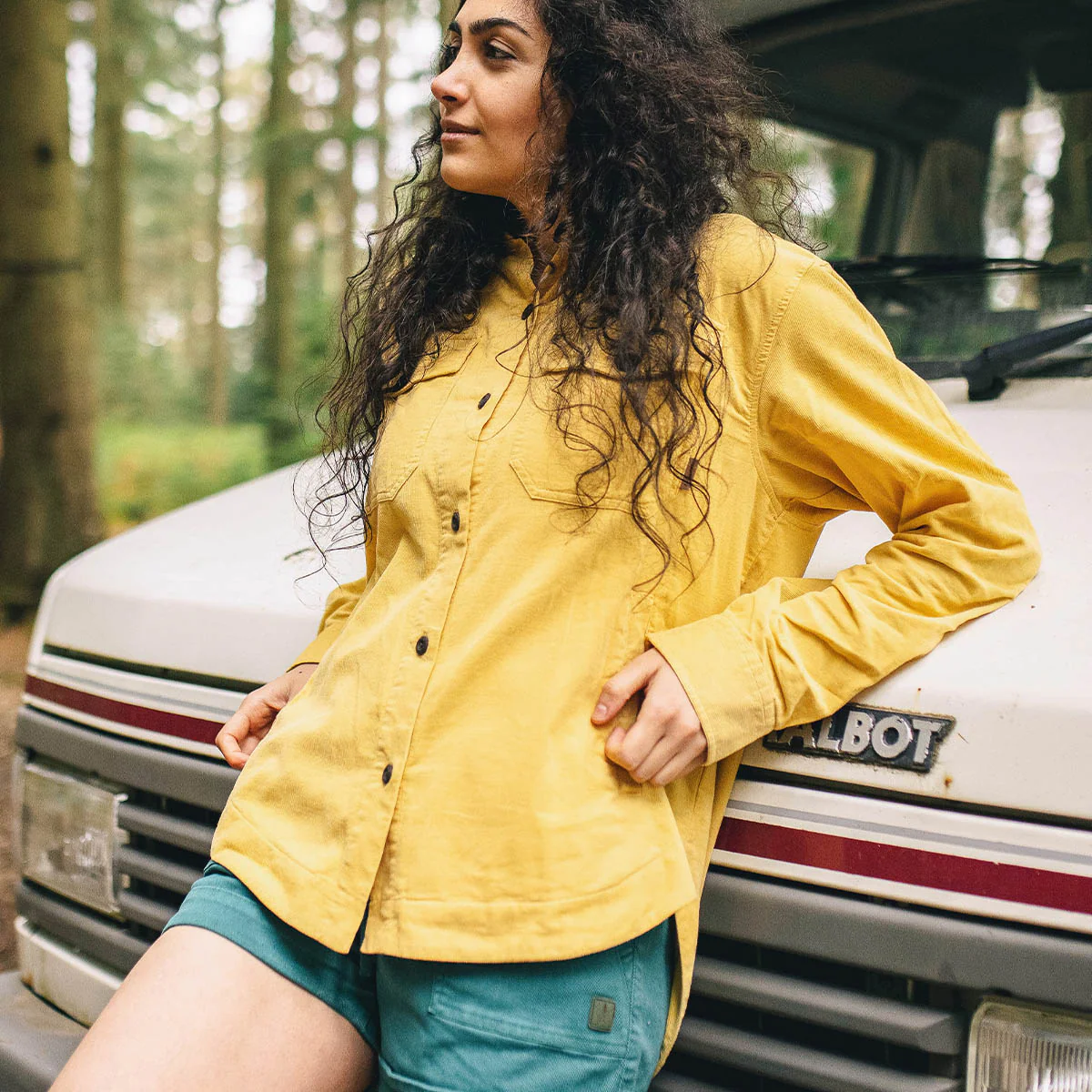 Ray Recycled Cord LS Shirt - Jojoba - Image 5
